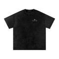 Ricky Simon Snow Washed Oversized Cotton Fight T-Shirt