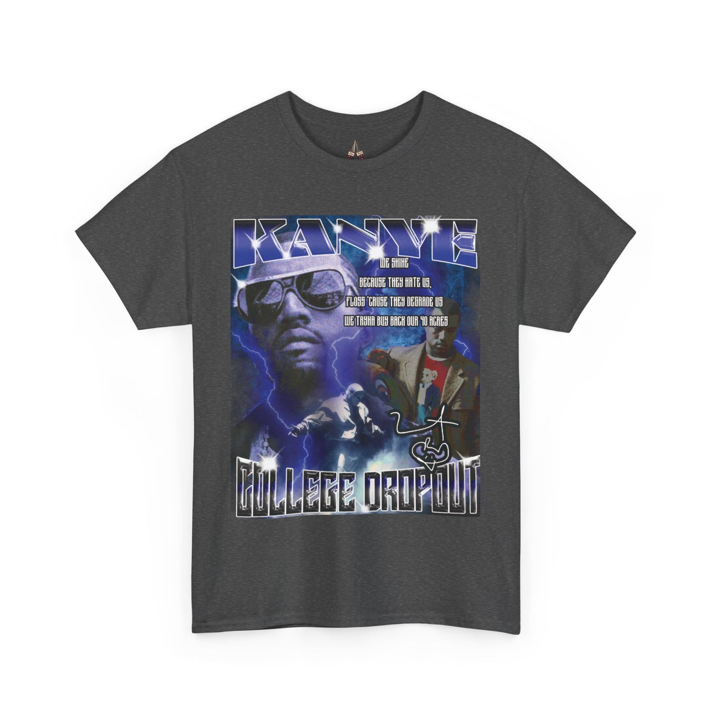 Kanye Vintage Graduation Bear 90s Bootleg Graphic Shirt.