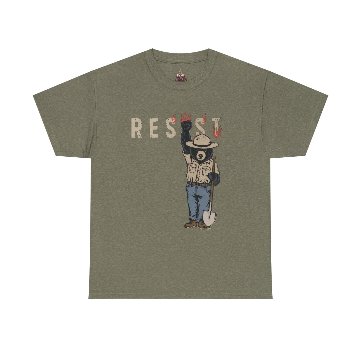 Bear Resist Shirt, Smokey The Resist Bear Nation Park T-shirt