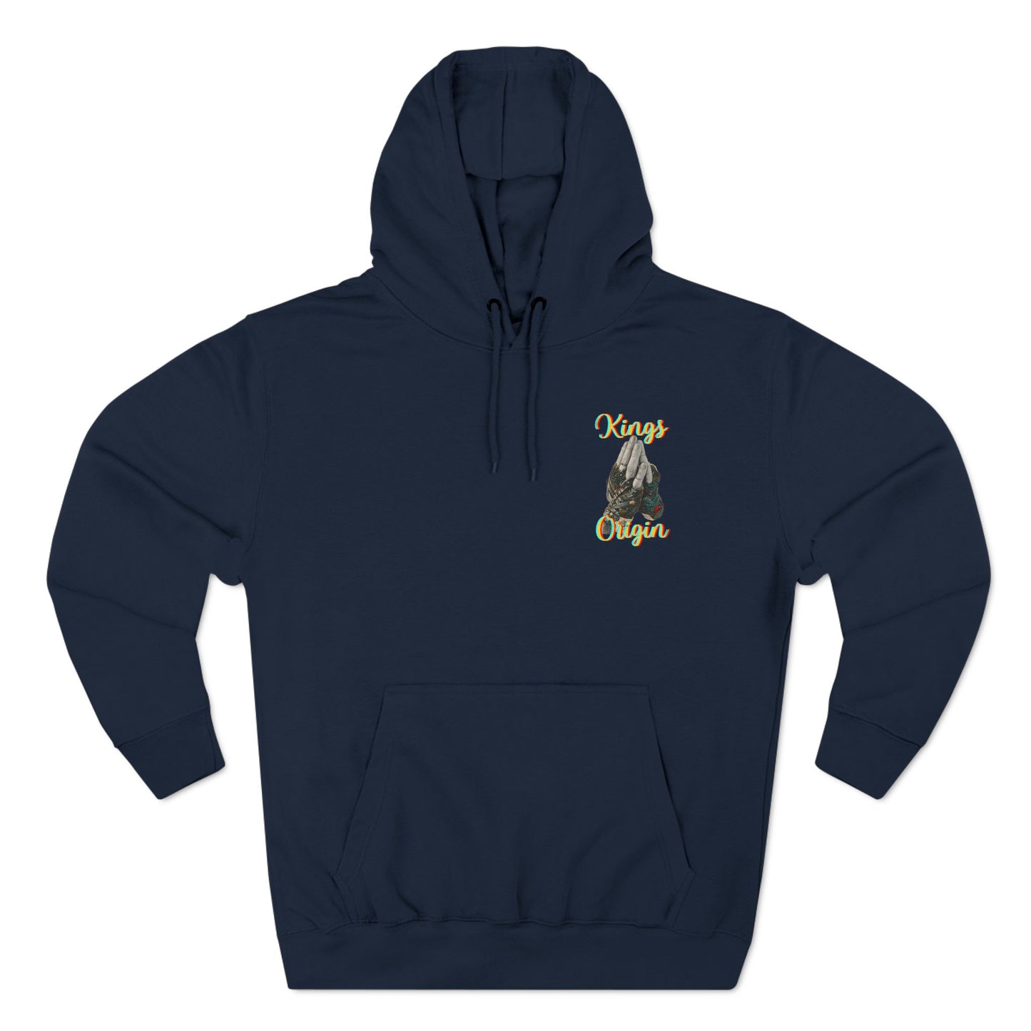 Chama- Three-Panel Fleece Hoodie - Kings Origin Apparel
