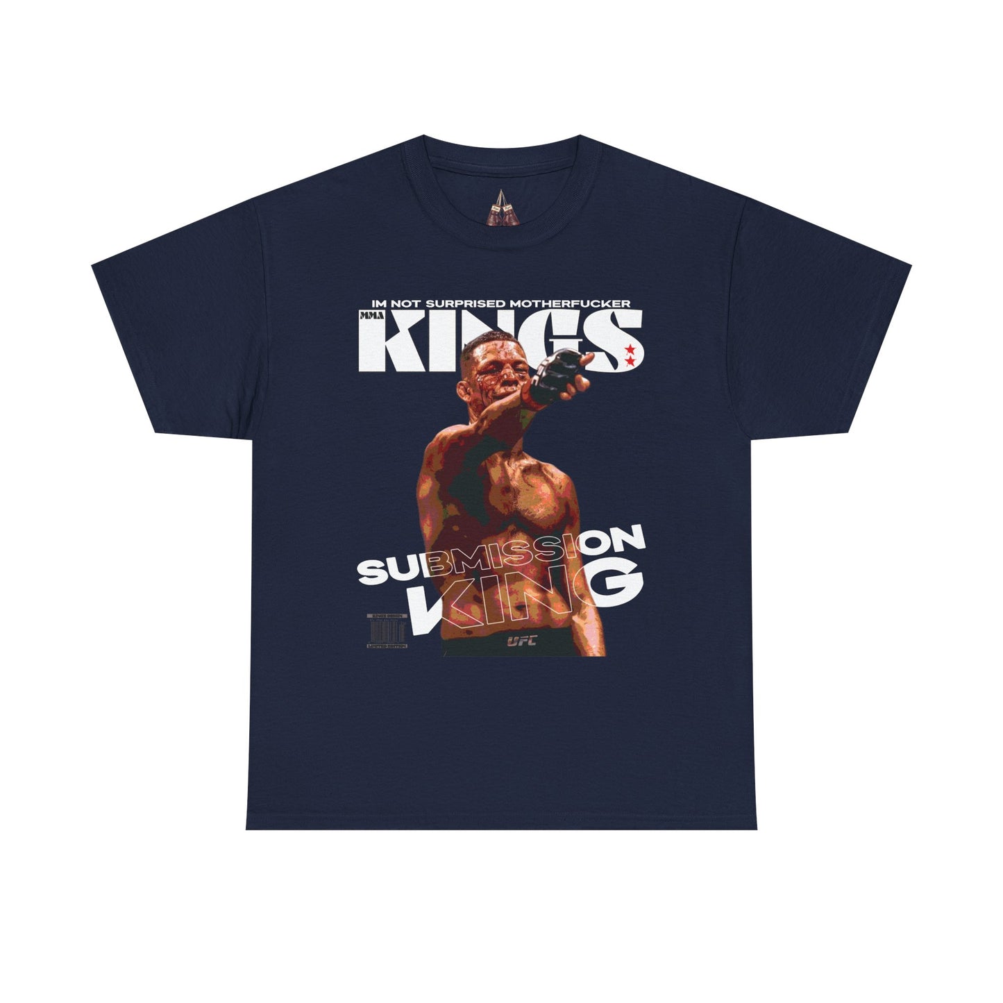 Kings Origin "Submission King" Nate Diaz T-Shirt Immortalize the Moment That Changed UFC History - Kings Origin Apparel