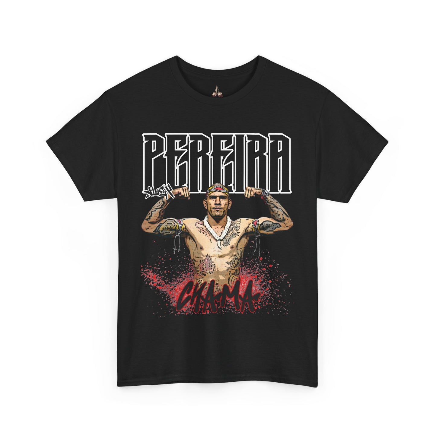 Alex Poatan Pereira Brazilian MMA Fighter Men's Black Size