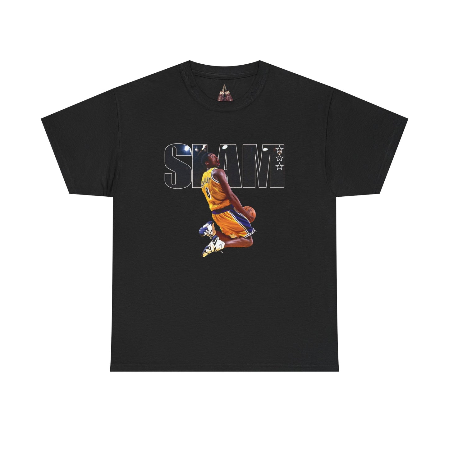 Kobe Unisex Heavyweight Cotton Tee - Basketball Slam Graphic