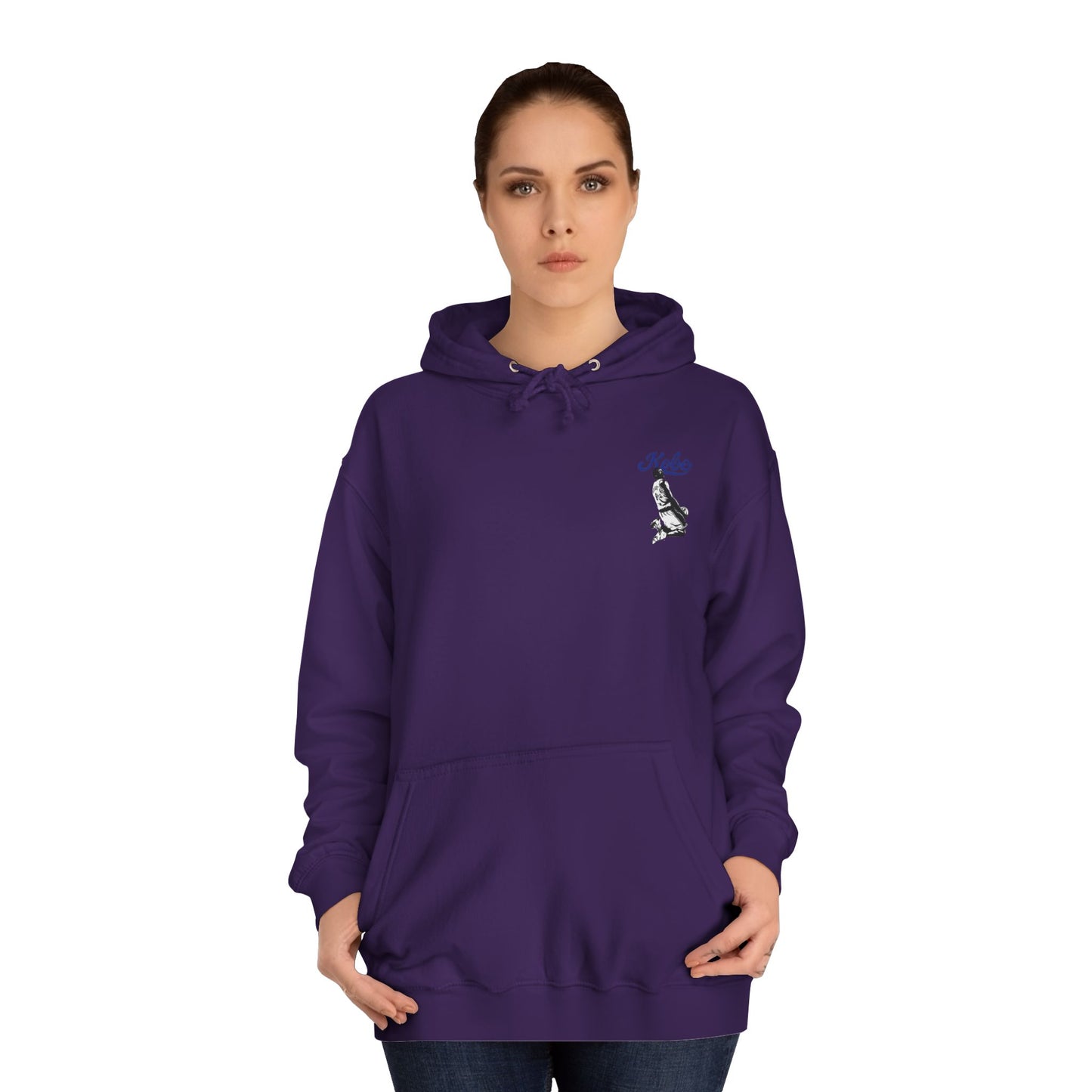 Kobe Bryant Unisex College Hoodie - Comfy Athletic Wear, Fashionable Gift for Sports Lovers, Casual Streetwear for College, Great for Game - Kings Origin Apparel