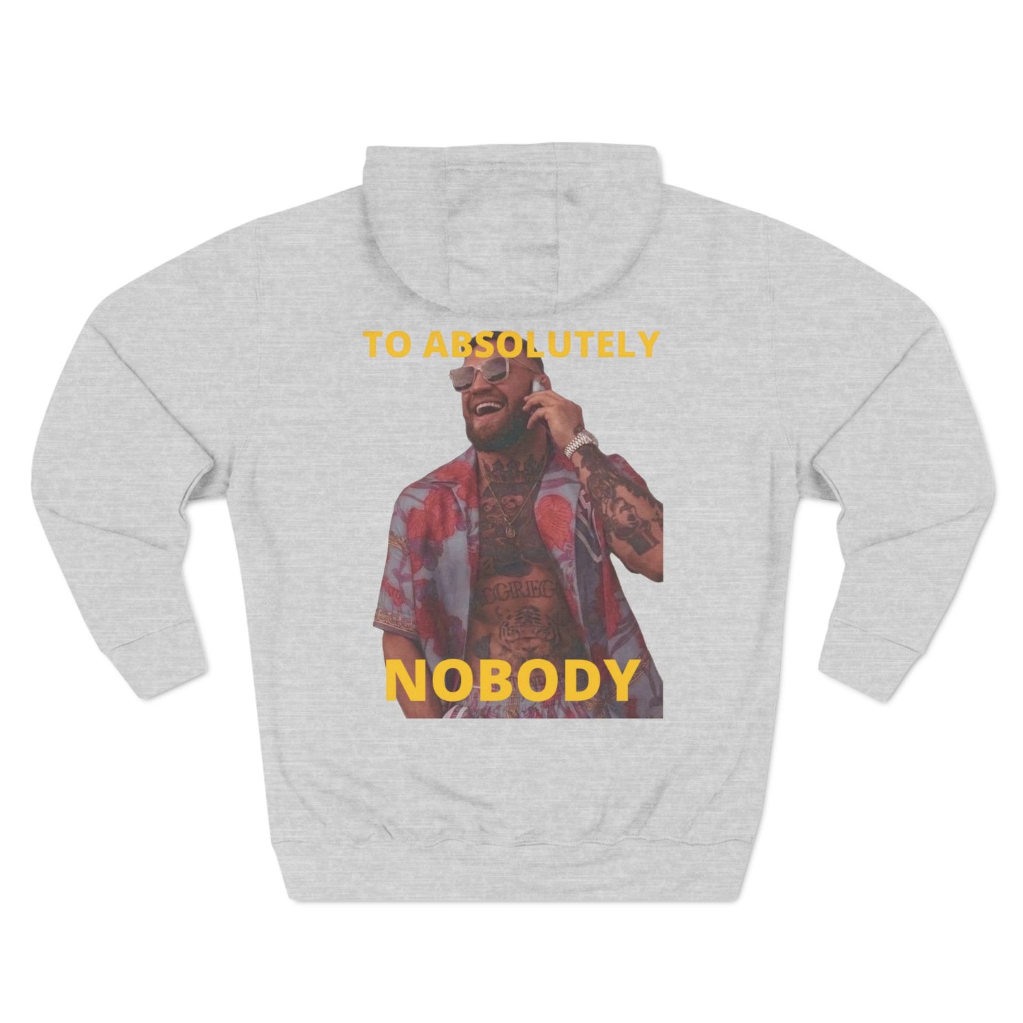 Conor McGregor Apologize- Three-Panel Fleece Hoodie - Kings Origin Apparel
