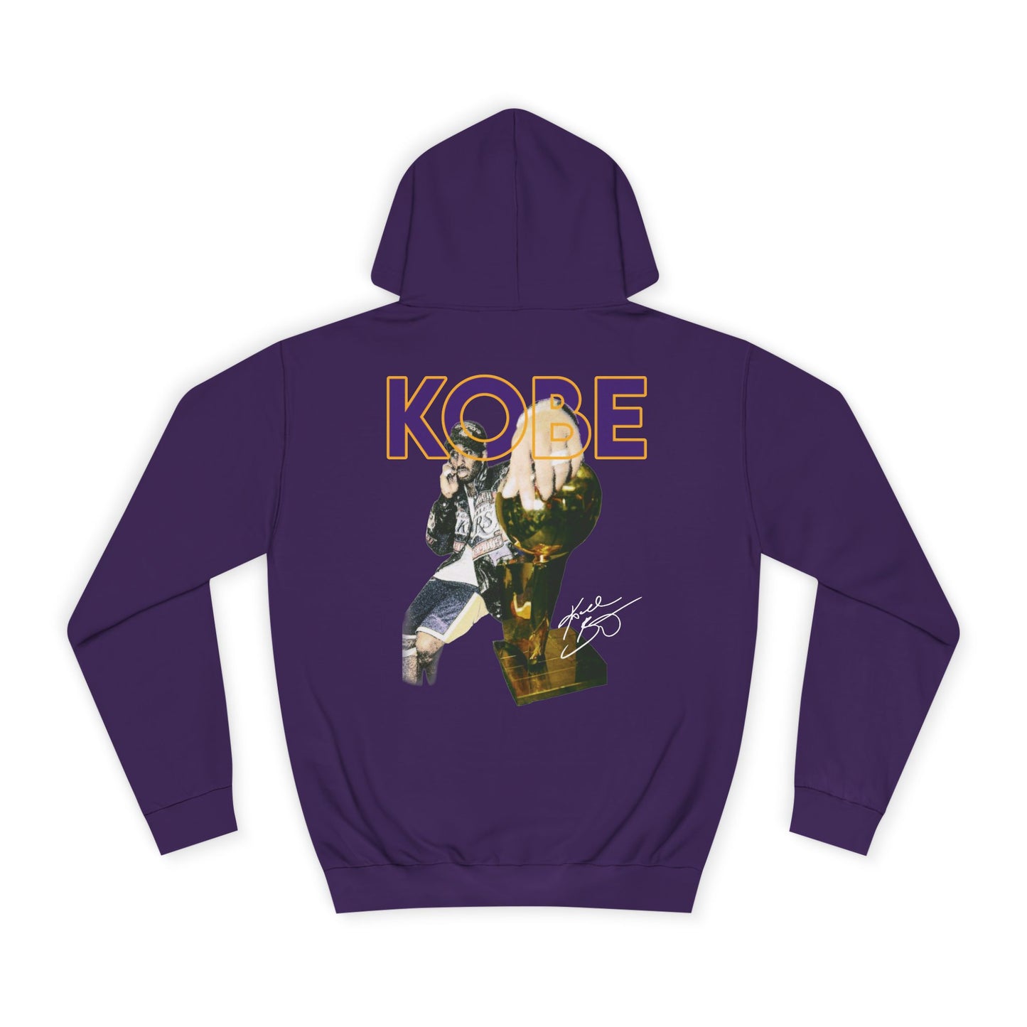 Kobe Bryant Unisex College Hoodie - Comfy Athletic Wear, Fashionable Gift for Sports Lovers, Casual Streetwear for College, Great for Game - Kings Origin Apparel