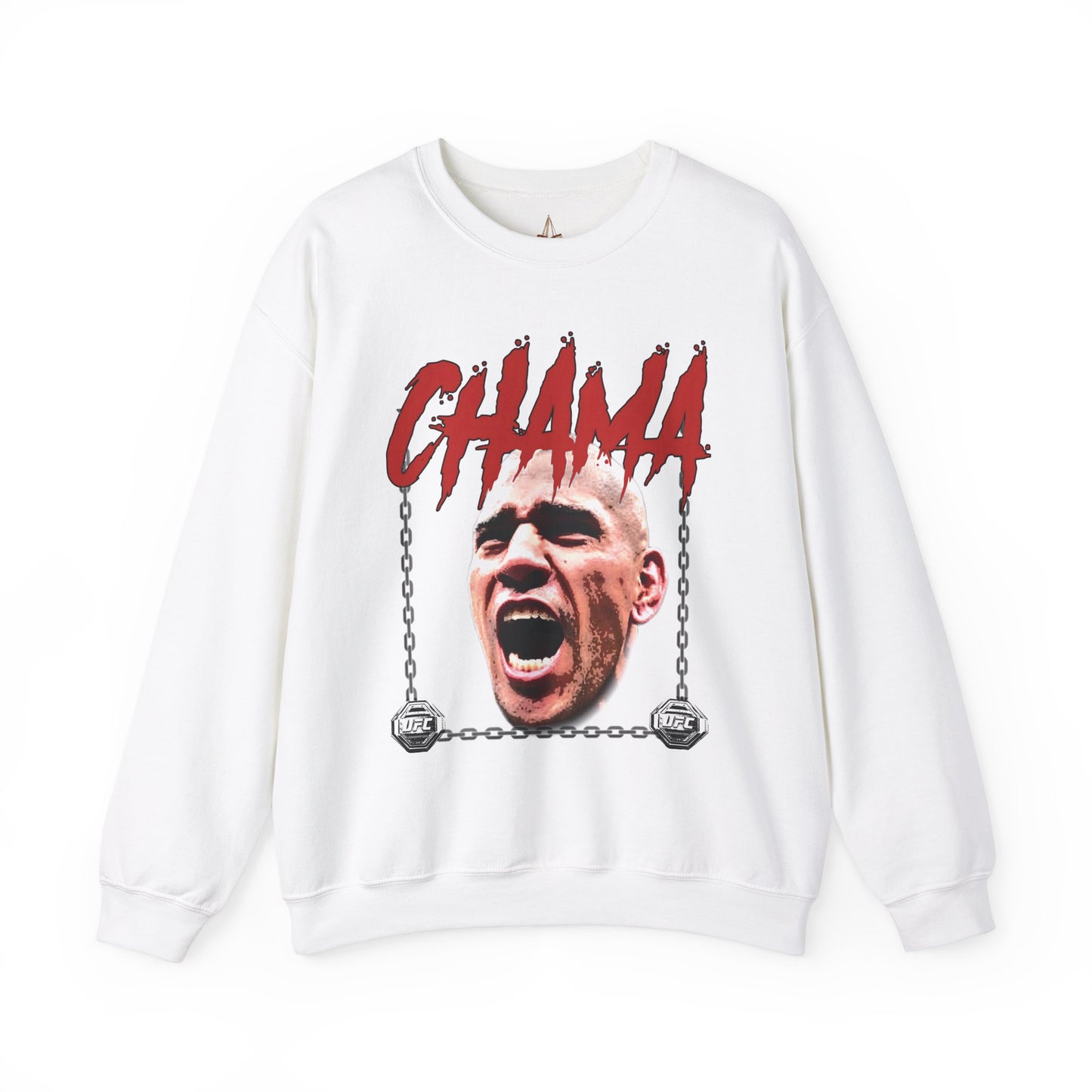 Alex Pereira CHAMA Sweatshirt Graphic Design - Kings Origin Apparel