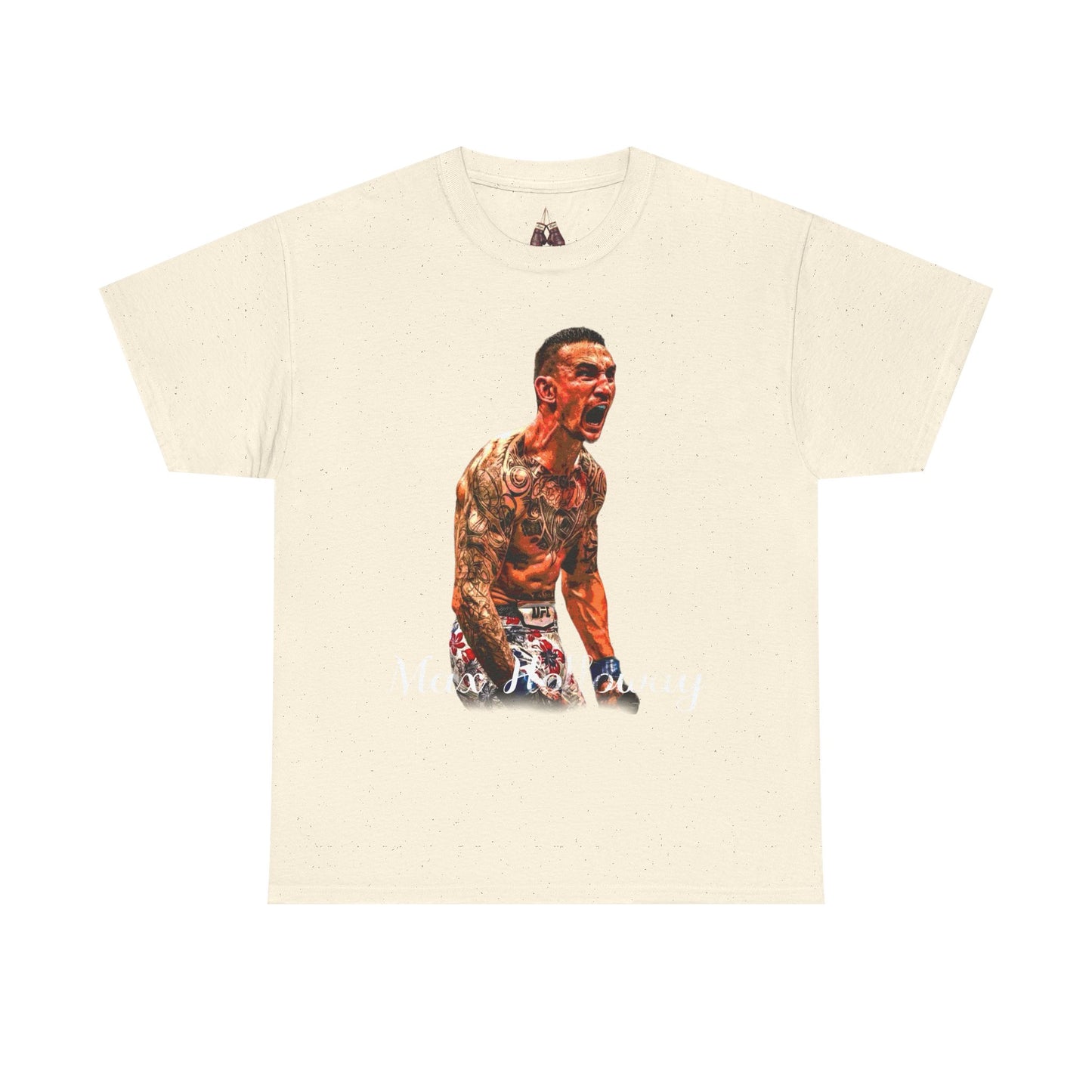 Max Holloway Graphic Tee for UFC Fans, Unisex Heavy Cotton Tee, Workout Shirt, Gym Apparel, Sports Gift, Performance Wear - Kings Origin Apparel