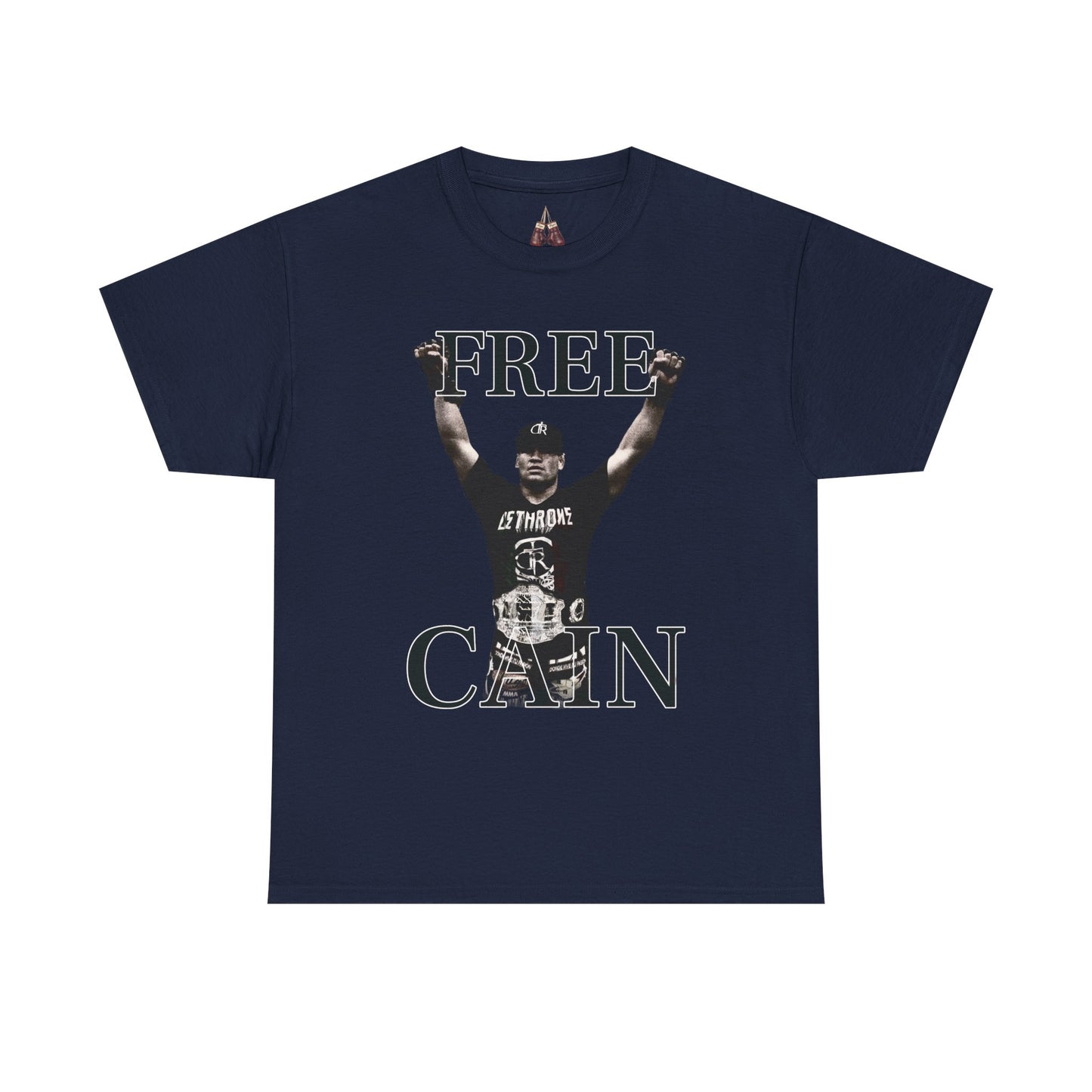 Free Cain V Graphic Tee - Unisex Heavy Cotton Shirt, Casual Wear, Streetwear, Gift for Activists, Statement Tee, Trendy Apparel - Kings Origin Apparel