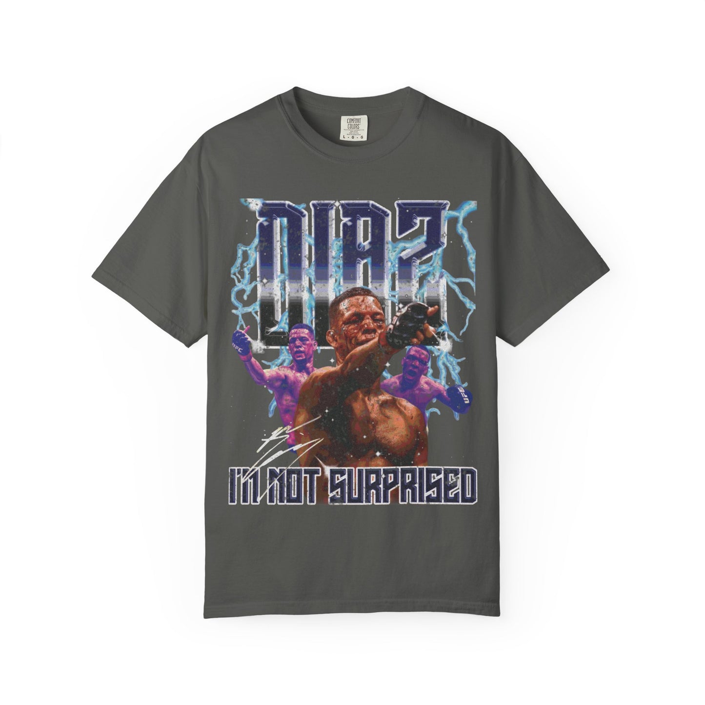 Nate Diaz Bootleg Comfort Colors Graphic Tee
