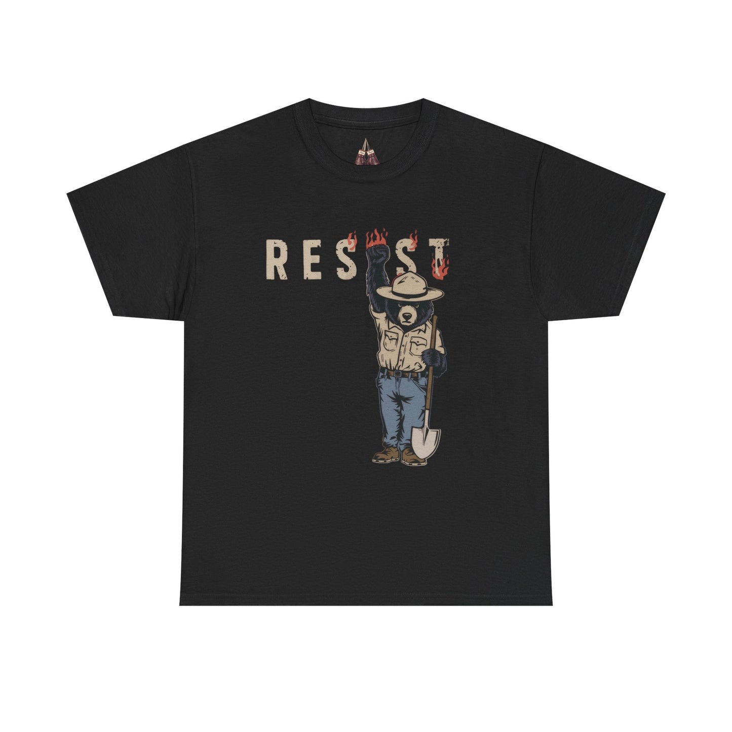 Bear Resist Shirt, Smokey The Resist Bear Nation Park T-shirt