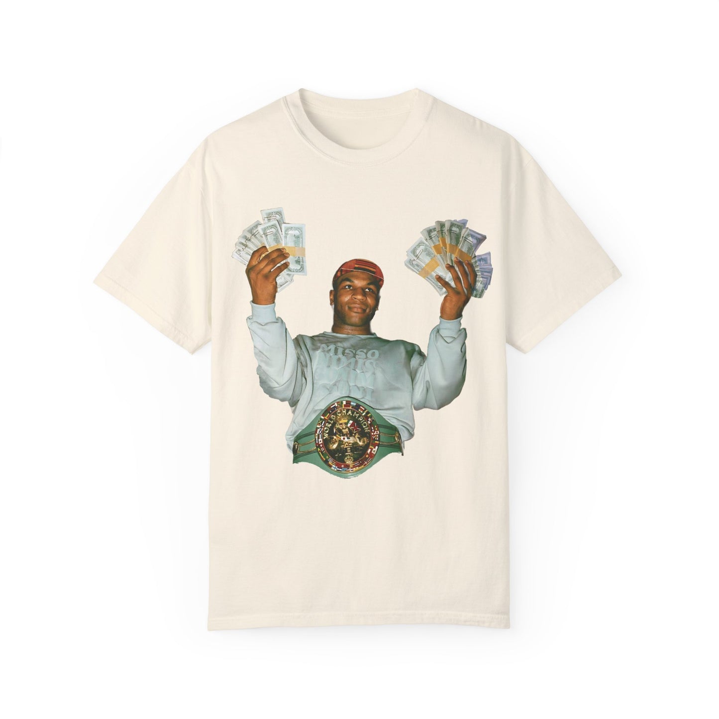 Mike Tyson Money- Unisex Heavyweight Cotton T-shirt - Kings Origin Apparel