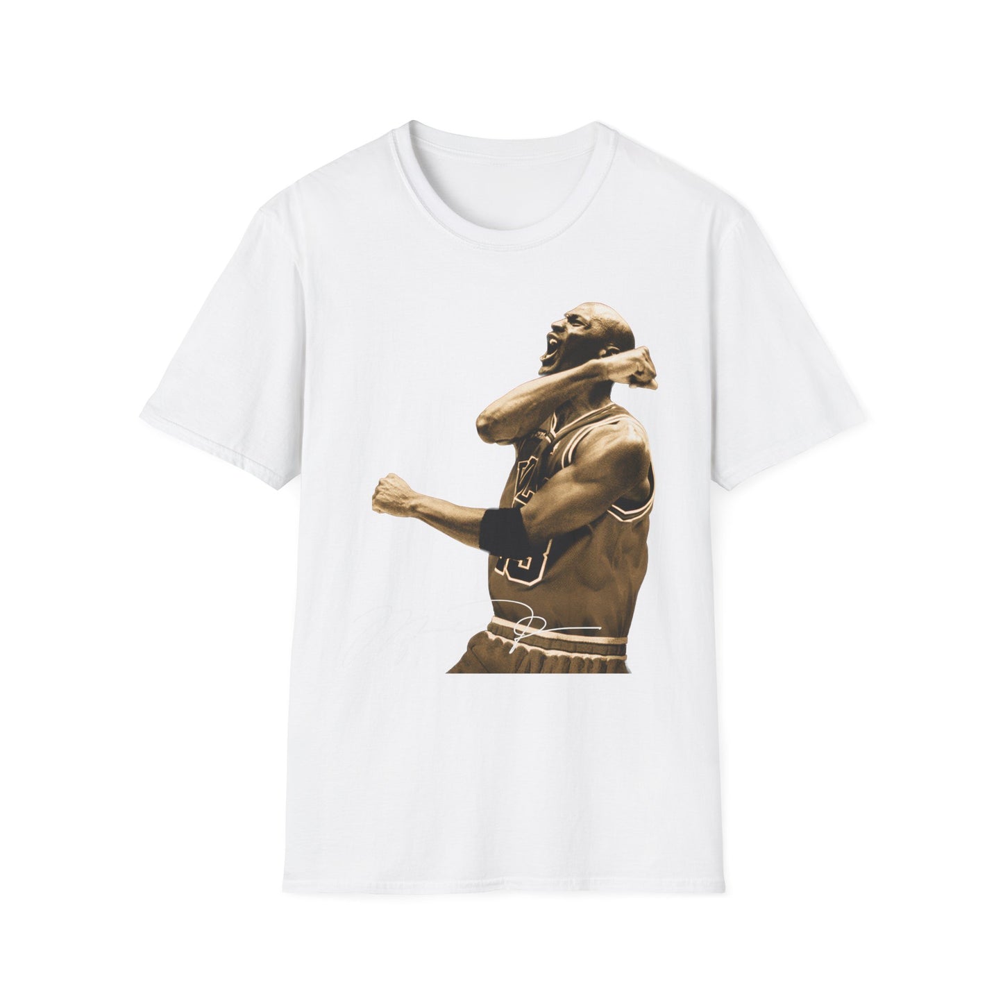 Michael Jordan "Competitive Fire" Unisex Softstyle Cotton Blend T-Shirt - Kings Origin Apparel