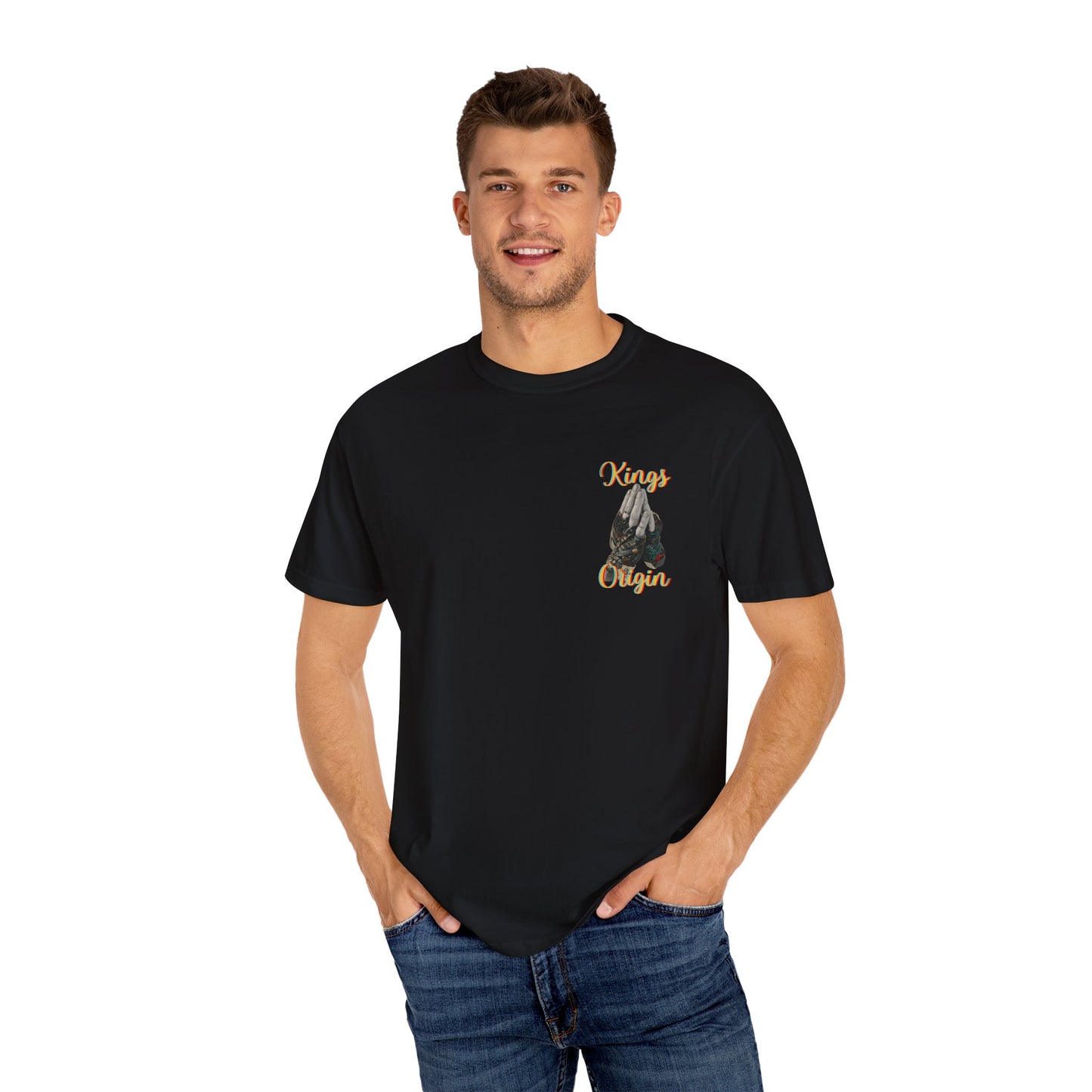 Jon Bones Jones-Unisex Garment-Dyed Heavyweight T-shirt - Kings Origin Apparel