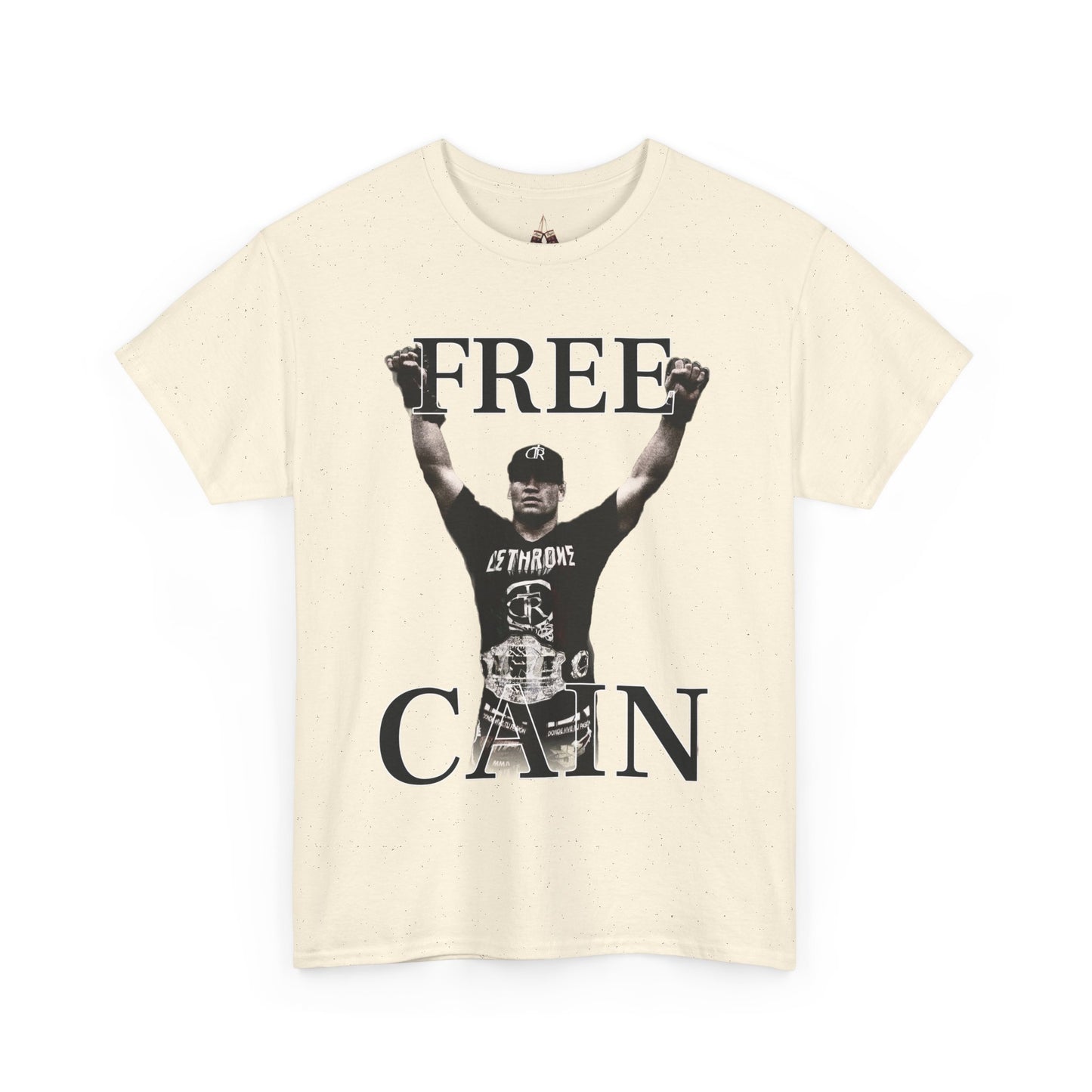 Free Cain V Graphic Tee - Unisex Heavy Cotton Shirt, Casual Wear, Streetwear, Gift for Activists, Statement Tee, Trendy Apparel - Kings Origin Apparel