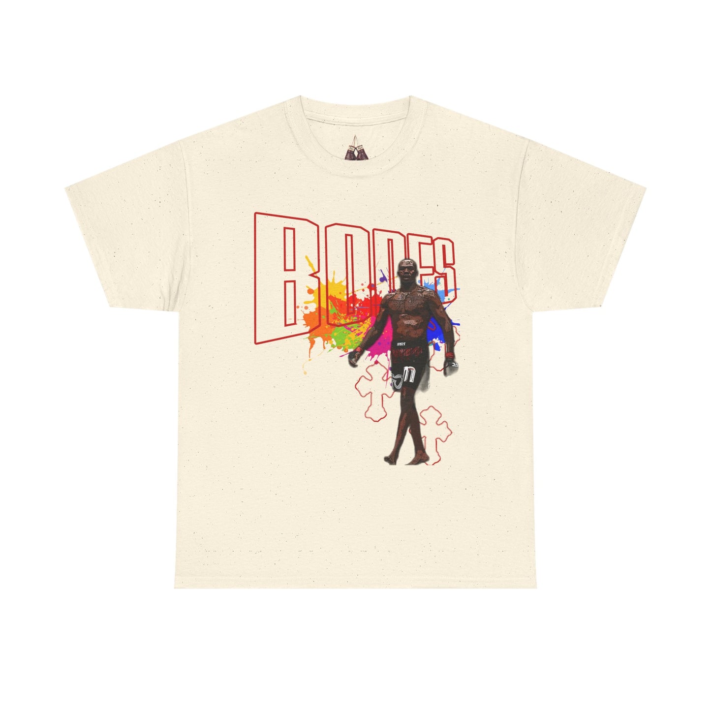 Jon Bones Jones Unisex Heavyweight Cotton Tee - Artist Graphic Tee - Kings Origin Apparel