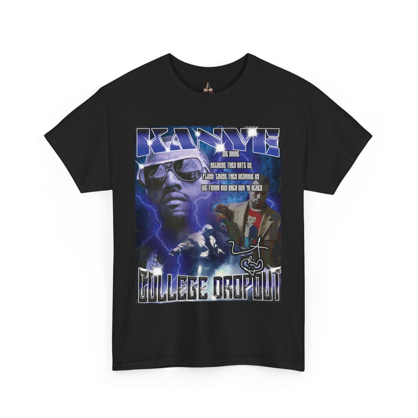 Kanye Vintage Graduation Bear 90s Bootleg Graphic Shirt.
