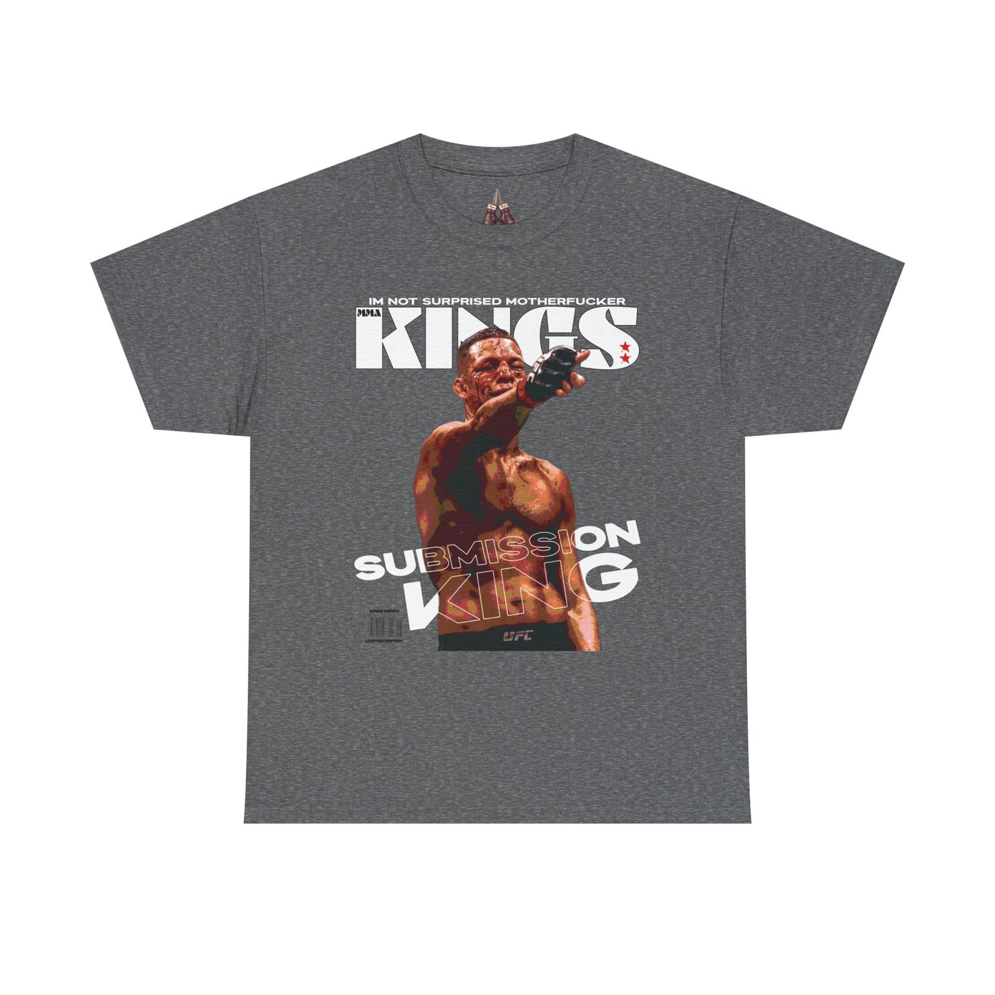 Kings Origin "Submission King" Nate Diaz T-Shirt Immortalize the Moment That Changed UFC History - Kings Origin Apparel