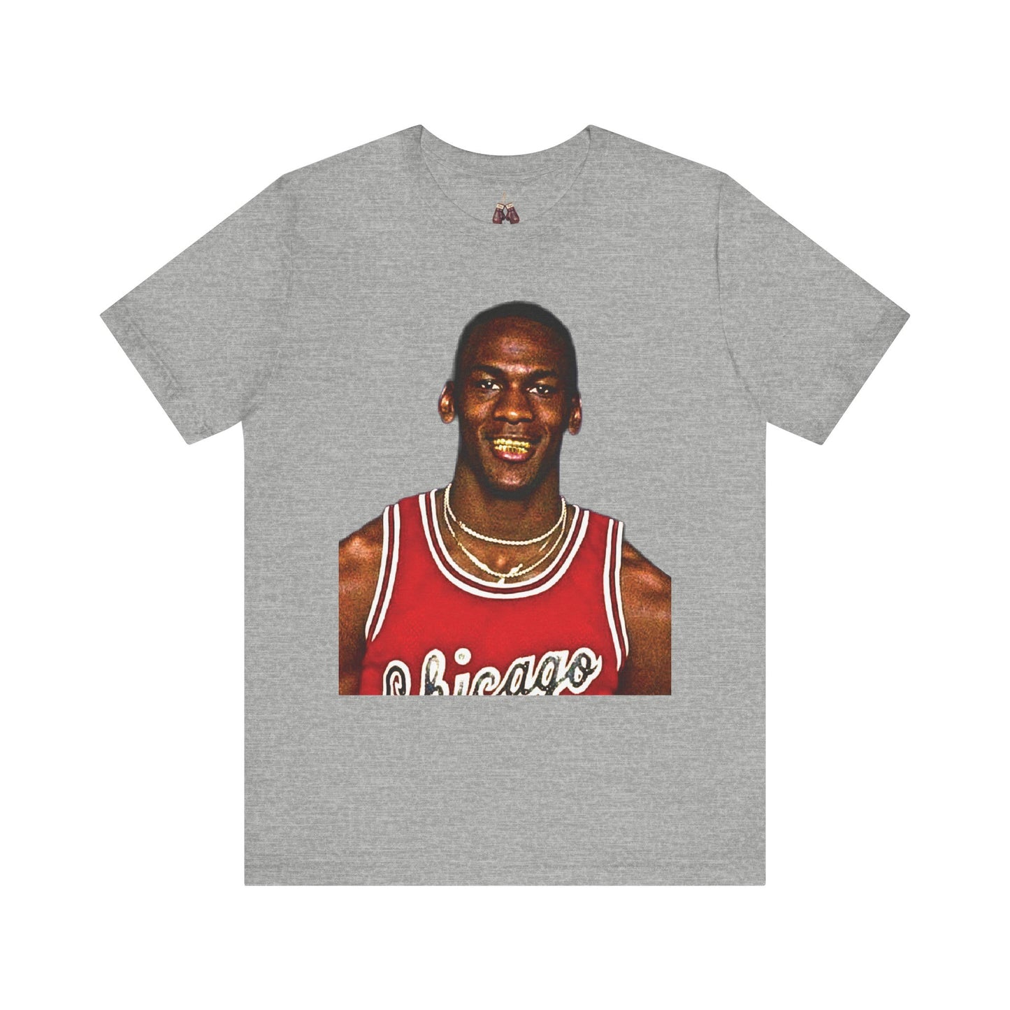 Michael Jordan All The Gold- Unisex Jersey Short Sleeve Lightweight Cotton Tee - Kings Origin Apparel
