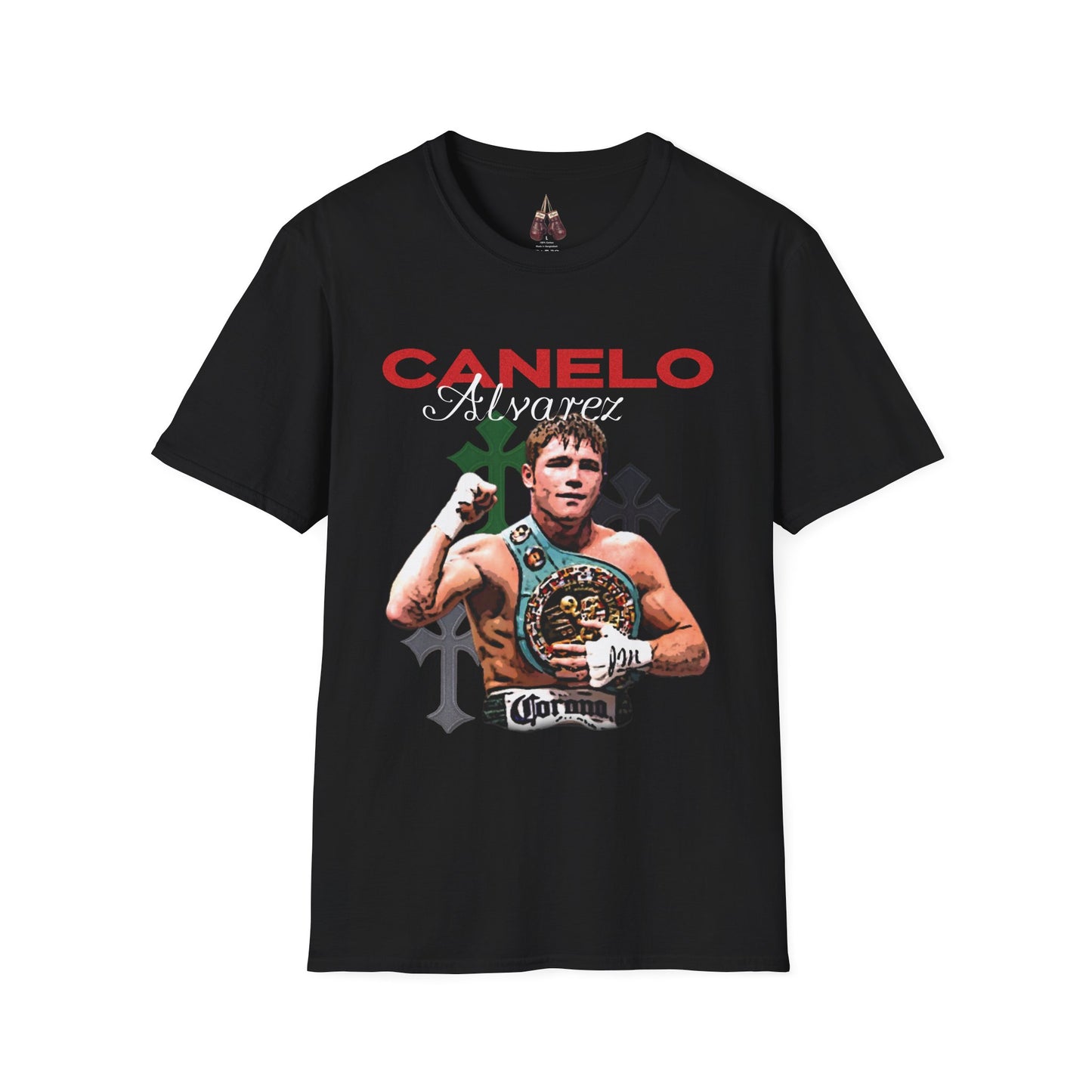 Canelo Alvarez Unisex Softstyle T-Shirt, Sports Fan Apparel, Boxing Gift, Casual Wear, Birthday Present, Concert Outfit - Kings Origin Apparel