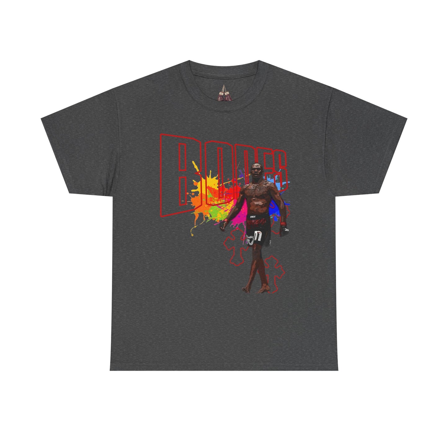 Jon Bones Jones Unisex Heavyweight Cotton Tee - Artist Graphic Tee - Kings Origin Apparel
