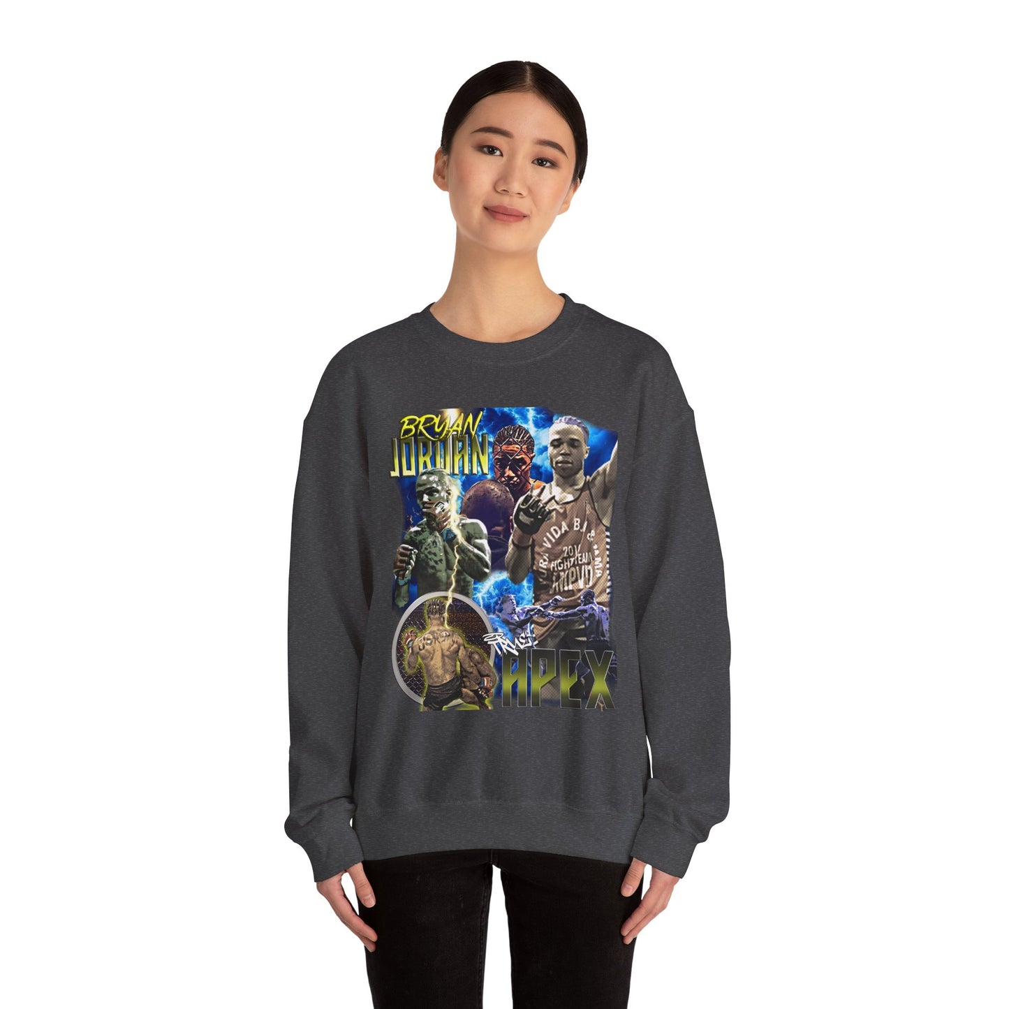 Bryan Jordan Bootleg Graphic MMA Sweatshirt