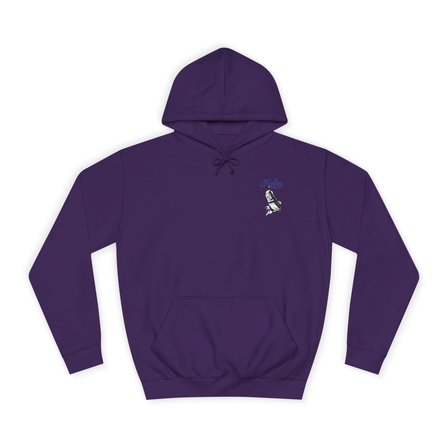 Kobe Bryant Unisex College Hoodie - Comfy Athletic Wear, Fashionable Gift for Sports Lovers, Casual Streetwear for College, Great for Game - Kings Origin Apparel