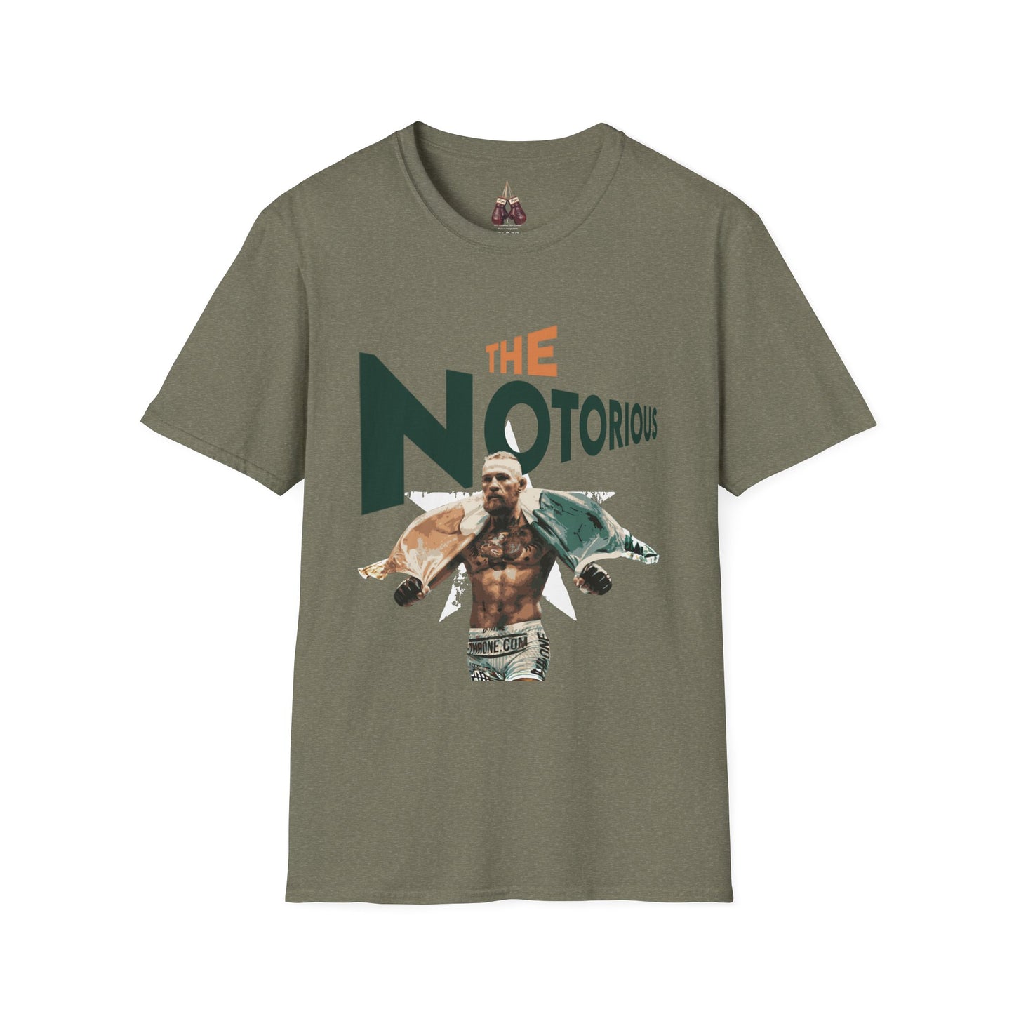 Notorious Conor McGregor MMA Unisex Softstyle T-Shirt, Athletic Wear, Sports Fan Apparel, Gift for Fighters, Casual Graphic Tee - Kings Origin Apparel