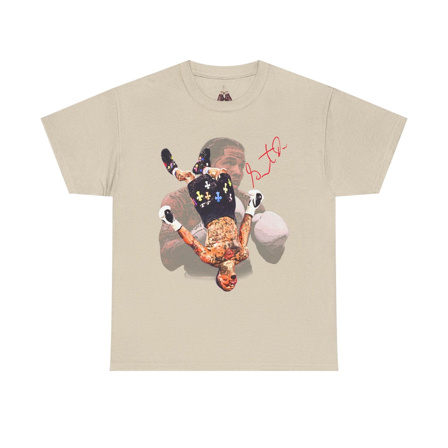 Gervonta Tank Davis Boxing Graphic Tee with Bold Design - Unisex Heavyweight Cotton T-shirt - Kings Origin Apparel