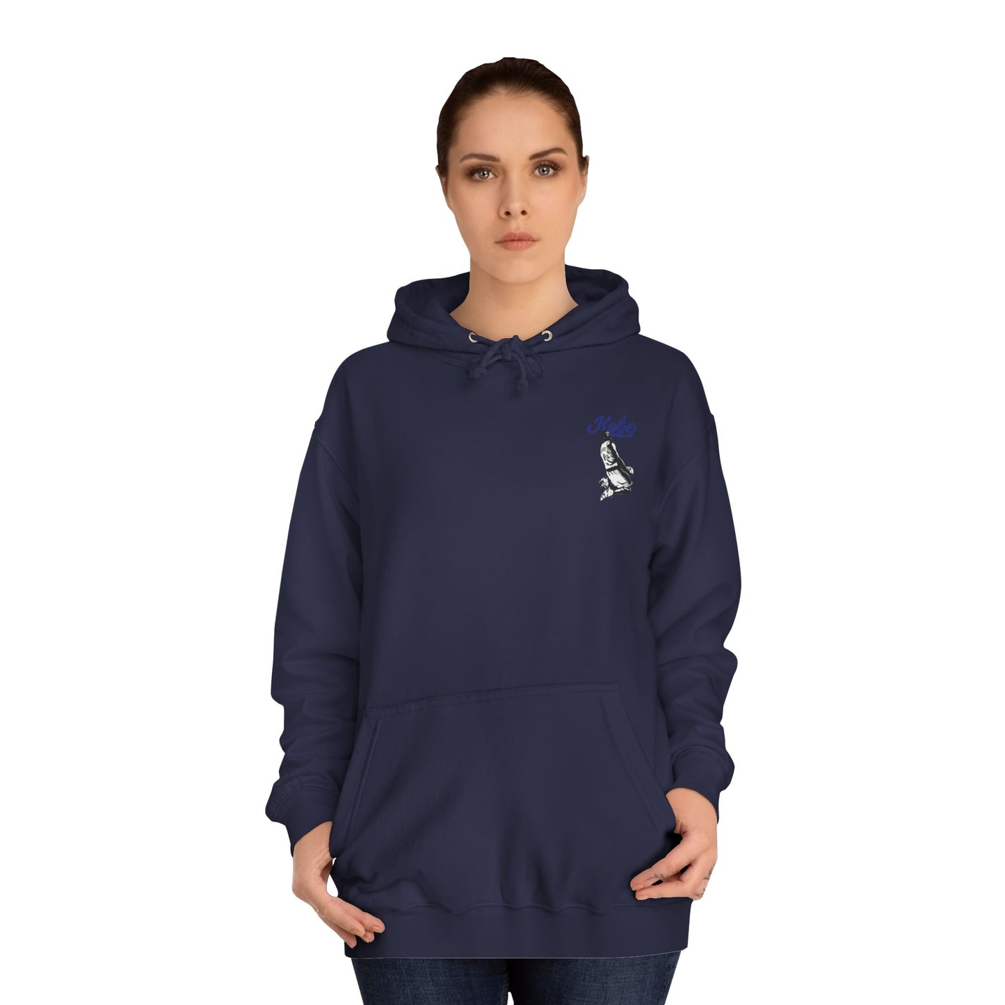 Kobe Bryant Unisex College Hoodie - Comfy Athletic Wear, Fashionable Gift for Sports Lovers, Casual Streetwear for College, Great for Game - Kings Origin Apparel