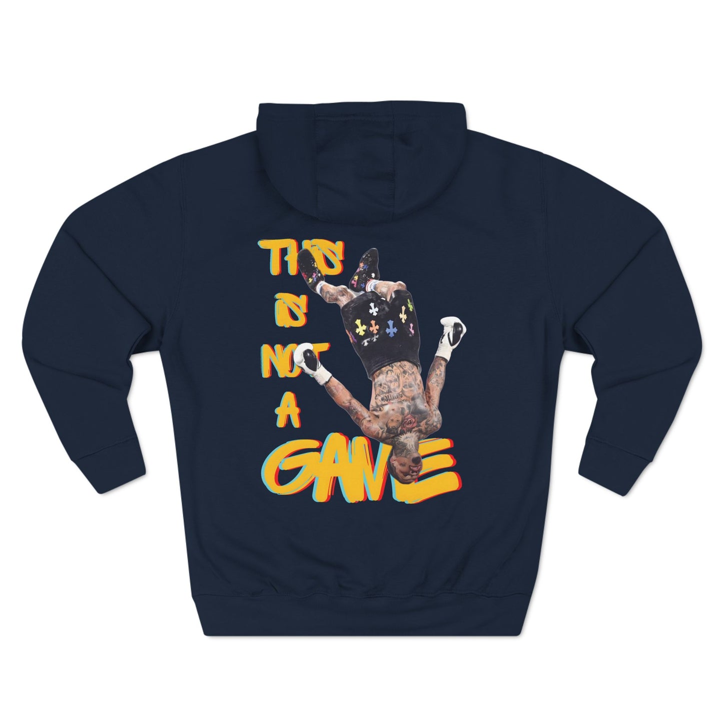 Gervonta Tank Davis- Not a Game Three-Panel Fleece Hoodie - Kings Origin Apparel