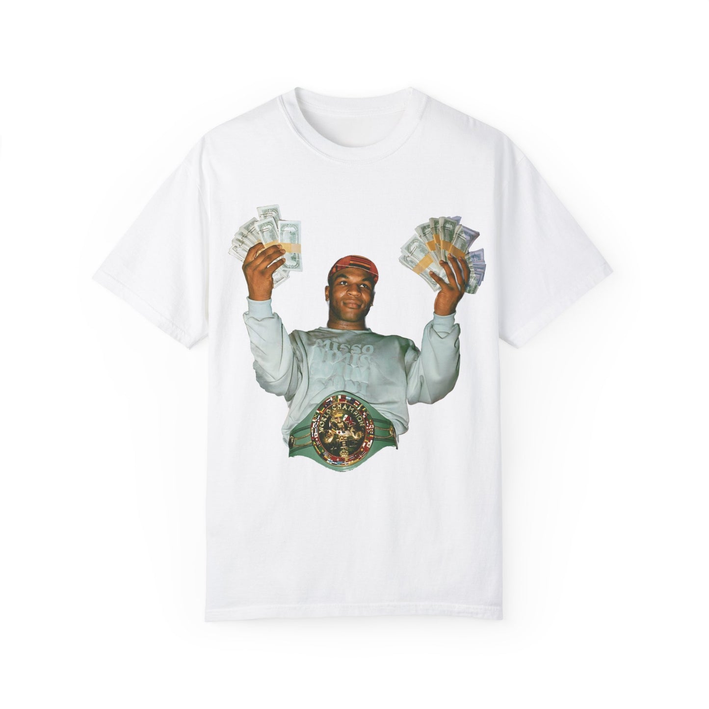 Mike Tyson Money- Unisex Heavyweight Cotton T-shirt - Kings Origin Apparel