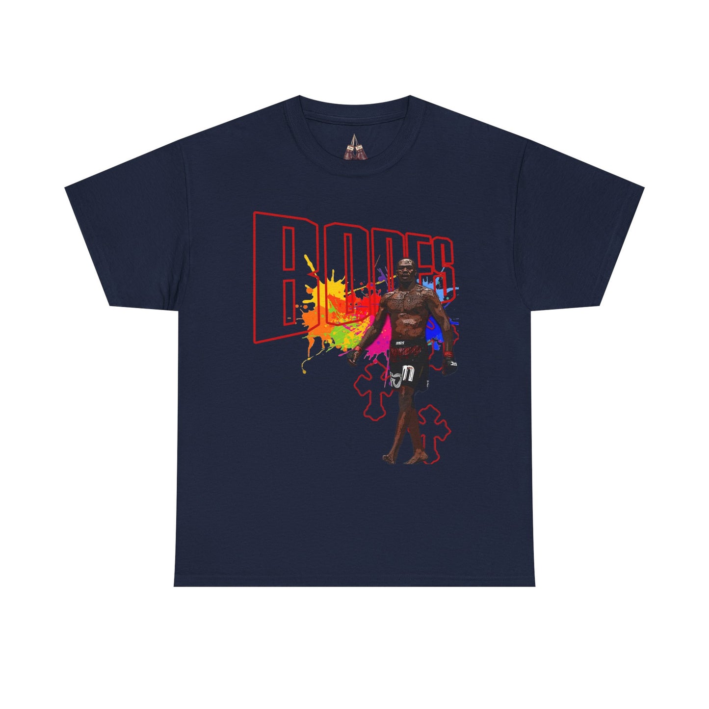 Jon Bones Jones Unisex Heavyweight Cotton Tee - Artist Graphic Tee - Kings Origin Apparel