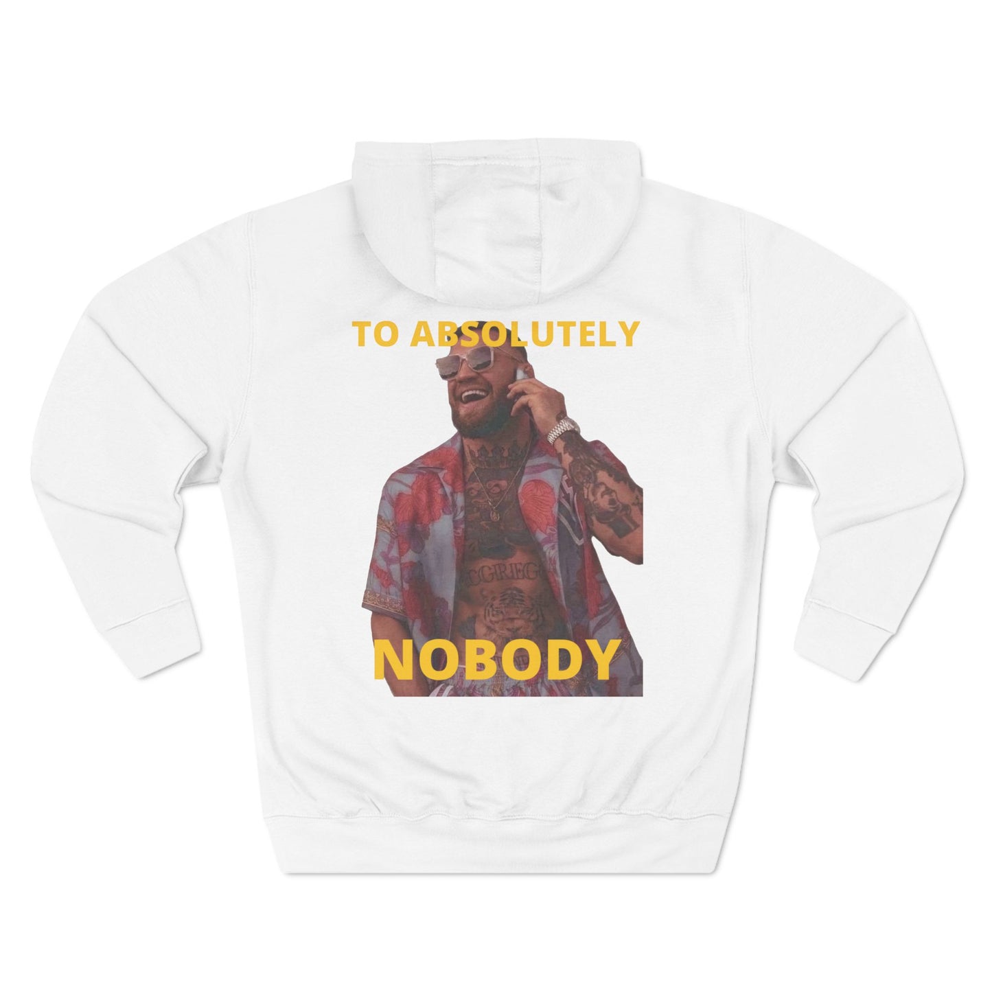 Conor McGregor Apologize- Three-Panel Fleece Hoodie - Kings Origin Apparel