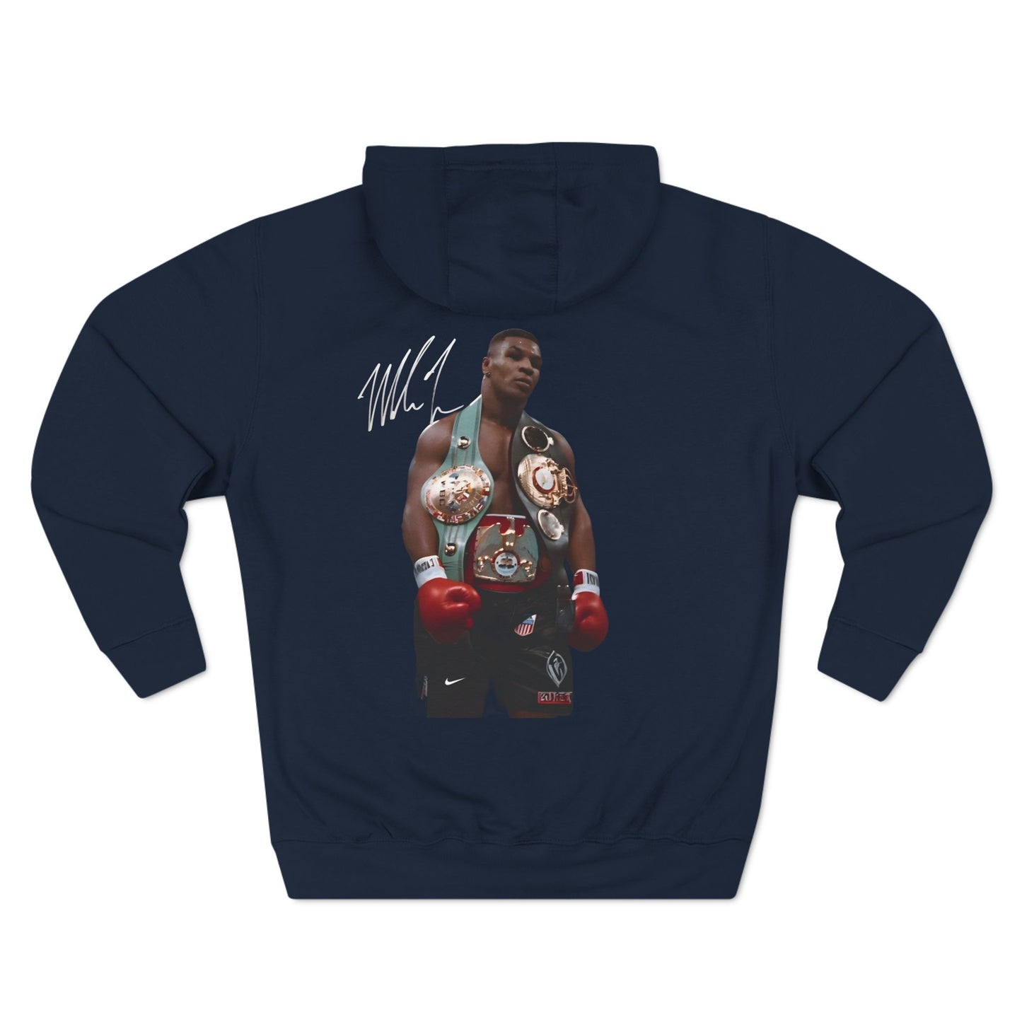 Iron Mike Tyson The Unified King Tyson- Three-Panel Fleece Hoodie - Kings Origin Apparel