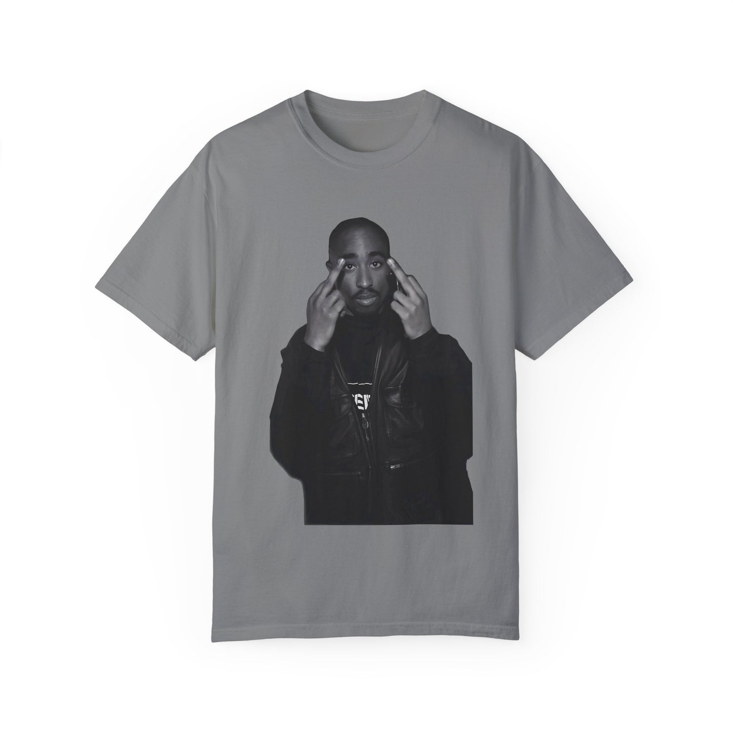Tupac PAC- Unisex Garment-Dyed Heavyweight T-shirt - Kings Origin Apparel