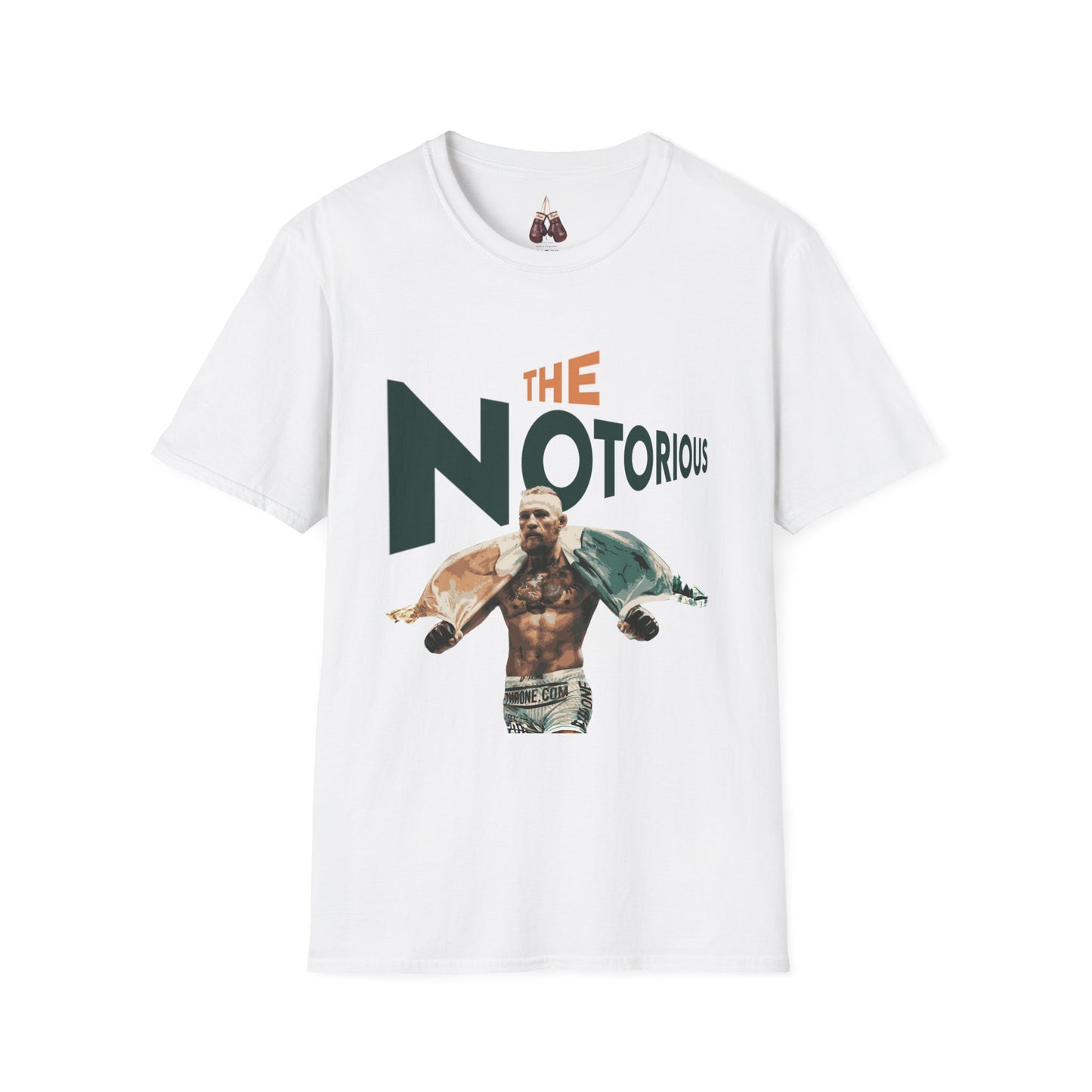 Notorious Conor McGregor MMA Unisex Softstyle T-Shirt, Athletic Wear, Sports Fan Apparel, Gift for Fighters, Casual Graphic Tee - Kings Origin Apparel