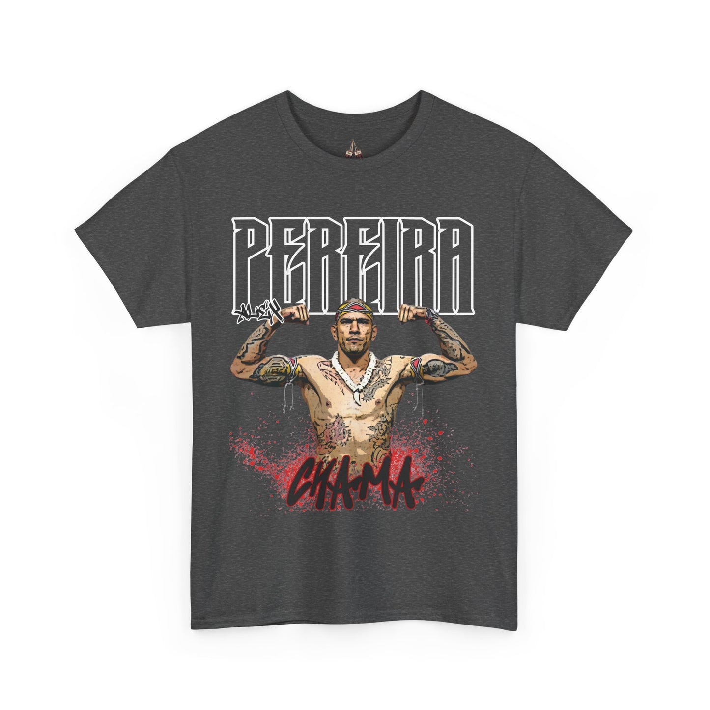 Alex Poatan Pereira Brazilian MMA Fighter Men's Black Size
