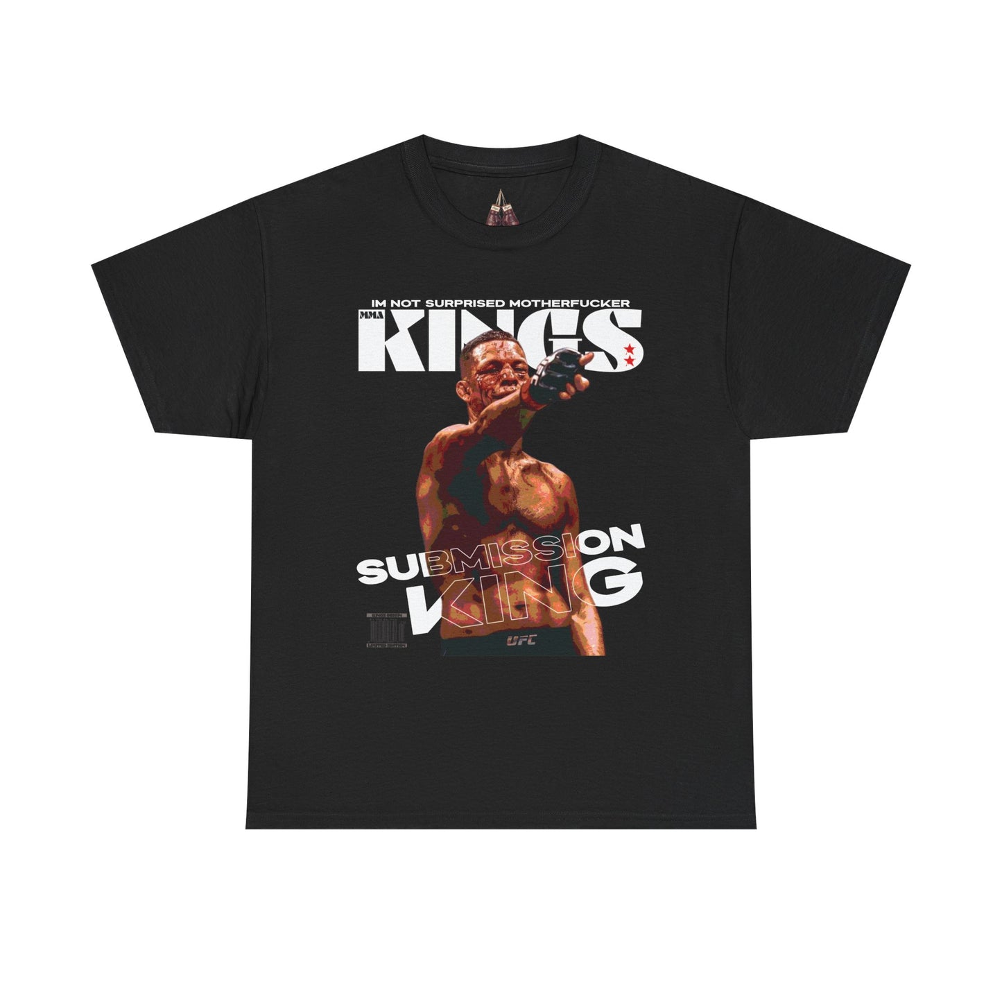 Kings Origin "Submission King" Nate Diaz T-Shirt Immortalize the Moment That Changed UFC History - Kings Origin Apparel