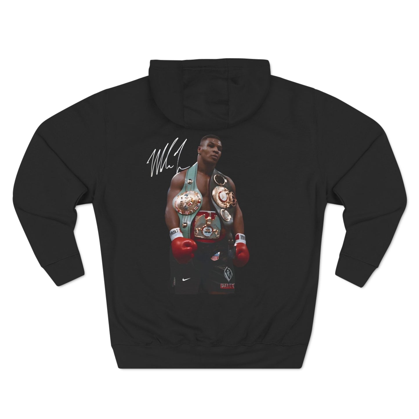 Iron Mike Tyson The Unified King Tyson- Three-Panel Fleece Hoodie - Kings Origin Apparel