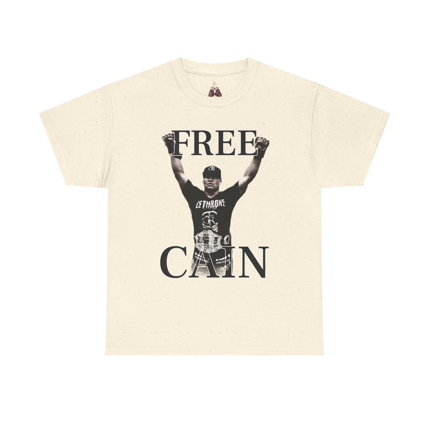 Free Cain V Graphic Tee - Unisex Heavy Cotton Shirt, Casual Wear, Streetwear, Gift for Activists, Statement Tee, Trendy Apparel - Kings Origin Apparel