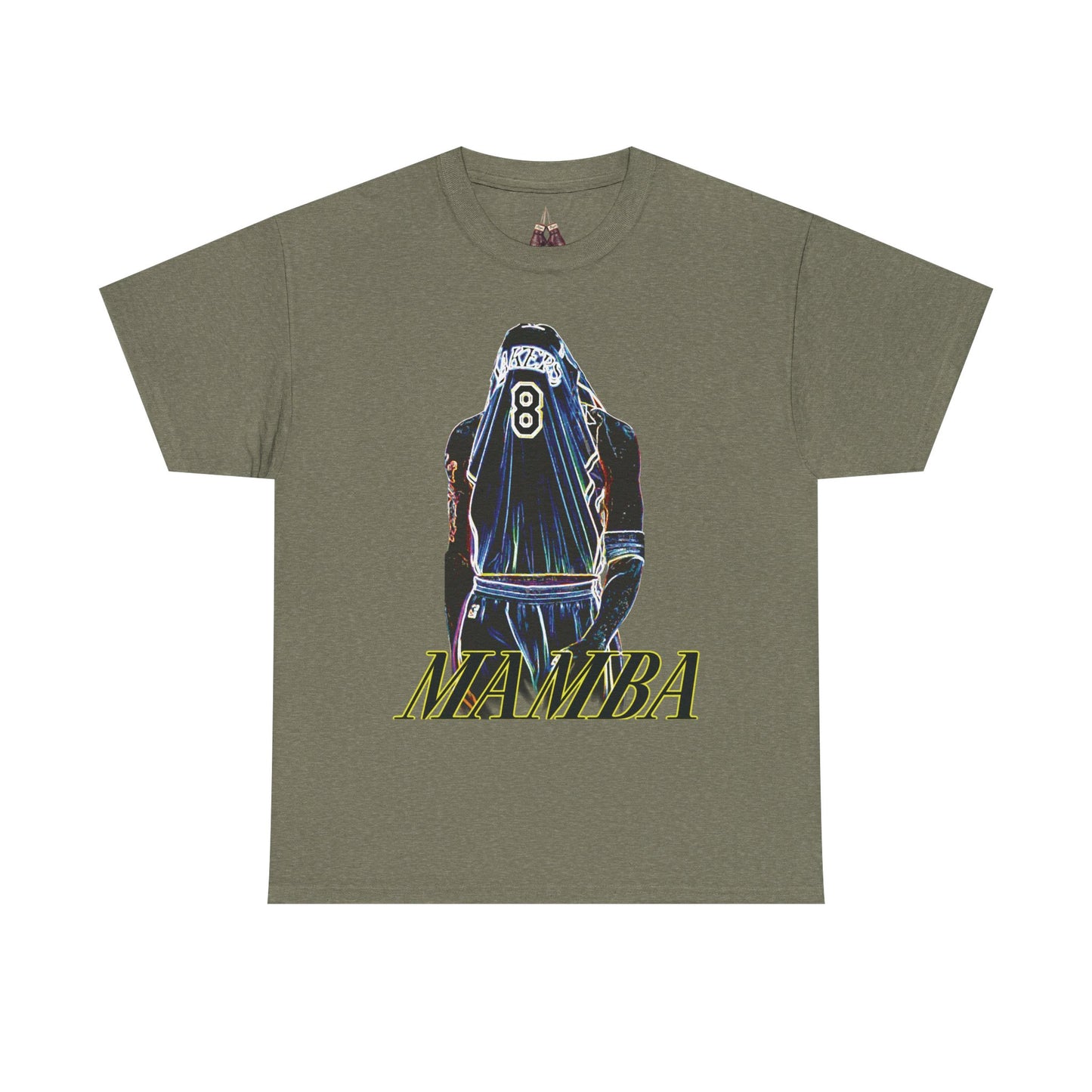 Mamba Neon- Unisex Heavy Cotton Tee - Kings Origin Apparel
