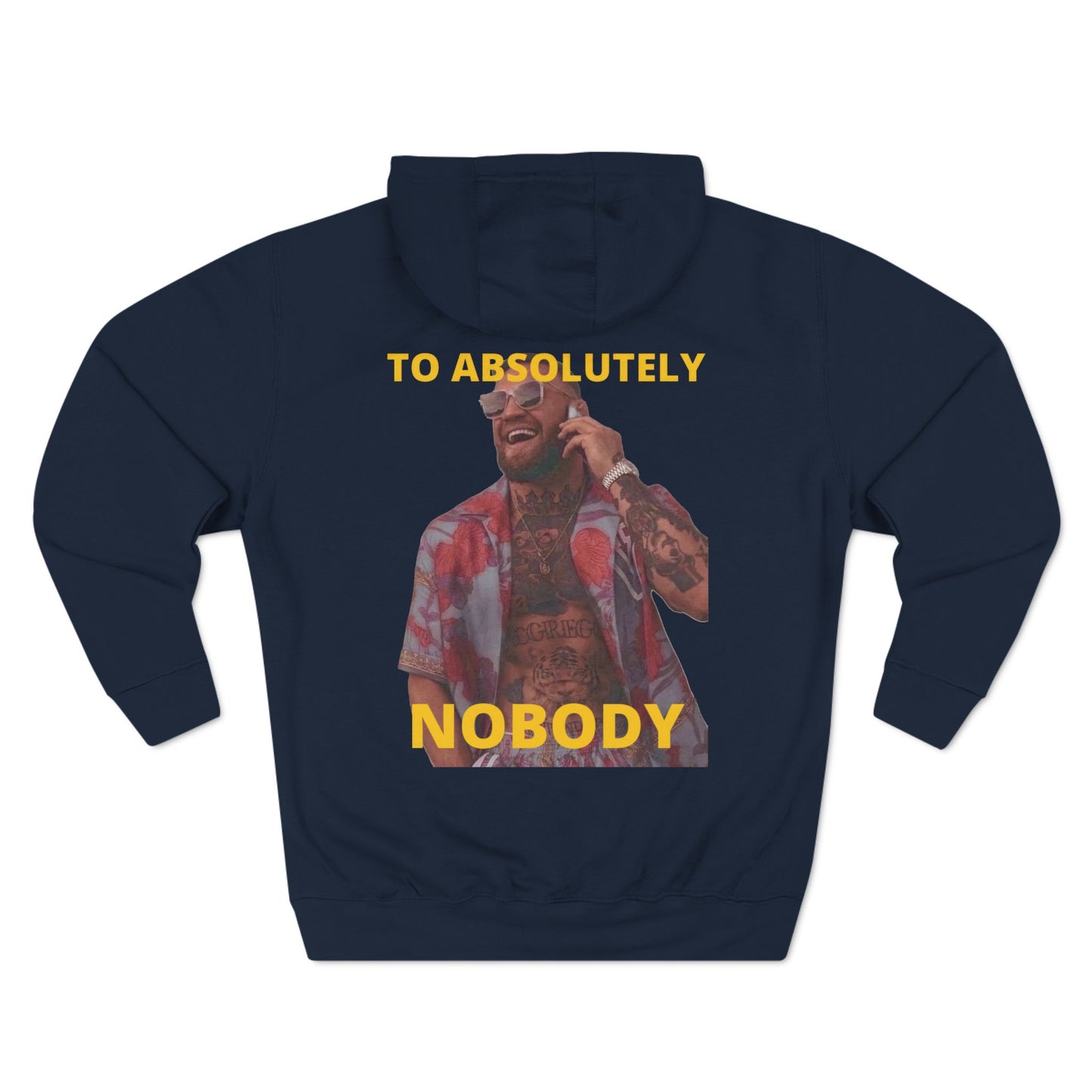 Conor McGregor Apologize- Three-Panel Fleece Hoodie - Kings Origin Apparel