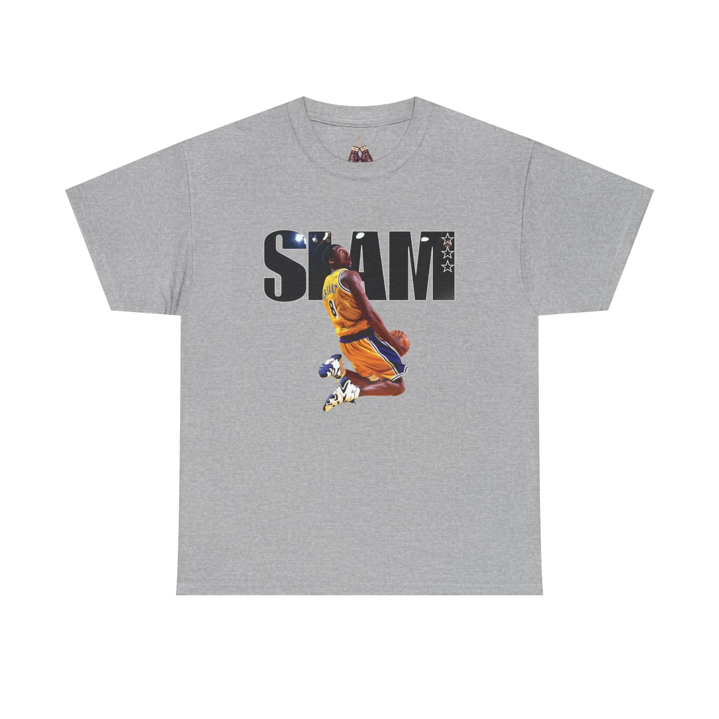Kobe Unisex Heavyweight Cotton Tee - Basketball Slam Graphic