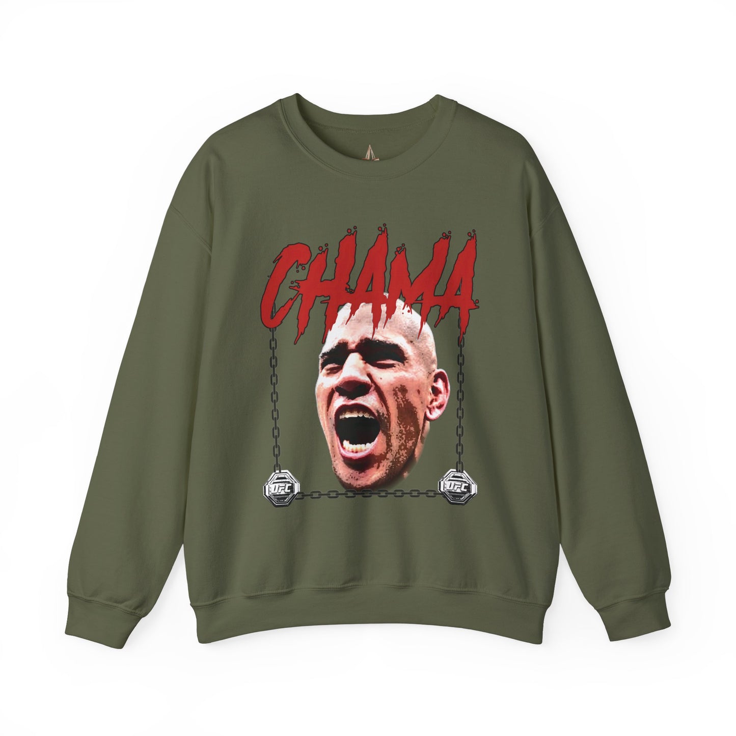 Alex Pereira CHAMA Sweatshirt Graphic Design - Kings Origin Apparel