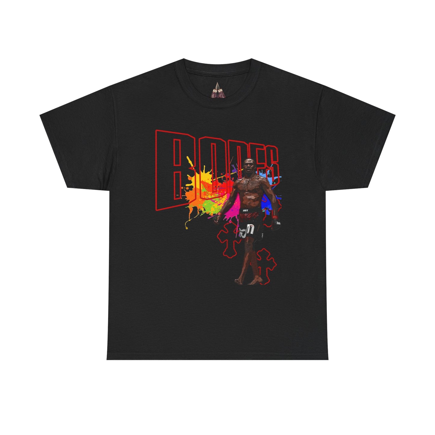 Jon Bones Jones Unisex Heavyweight Cotton Tee - Artist Graphic Tee - Kings Origin Apparel