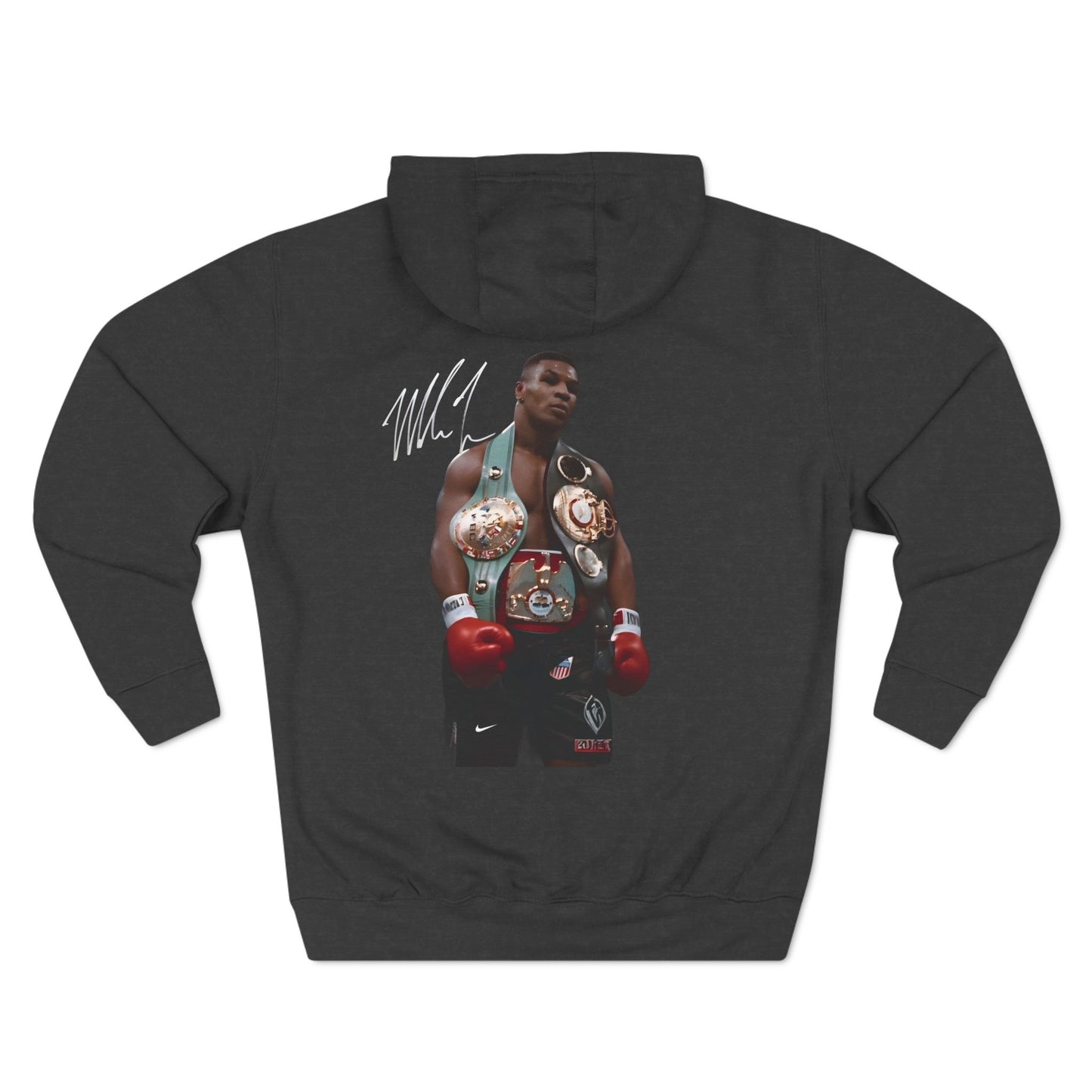 Iron Mike Tyson The Unified King Tyson- Three-Panel Fleece Hoodie - Kings Origin Apparel