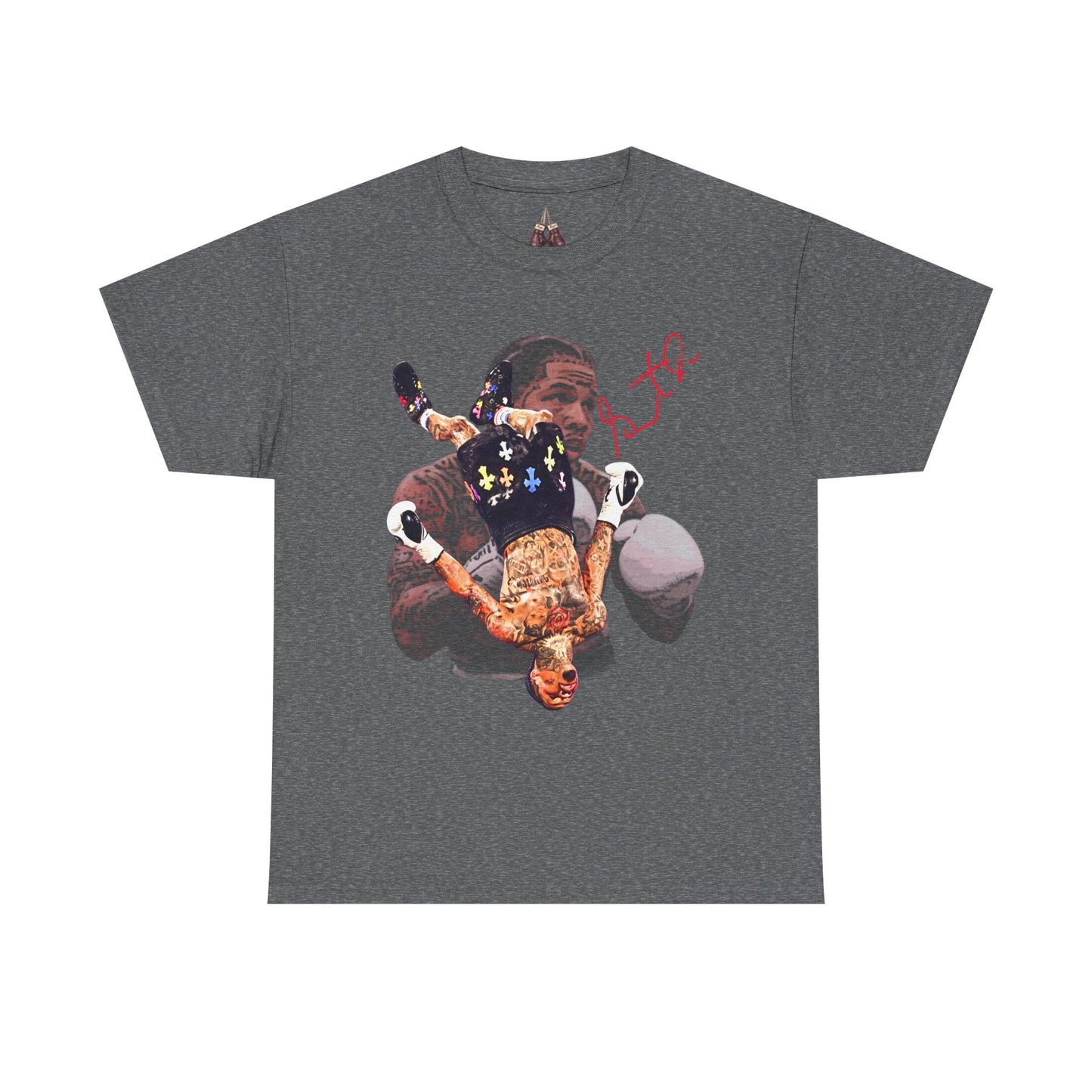 Gervonta Tank Davis Boxing Graphic Tee with Bold Design - Unisex Heavyweight Cotton T-shirt - Kings Origin Apparel