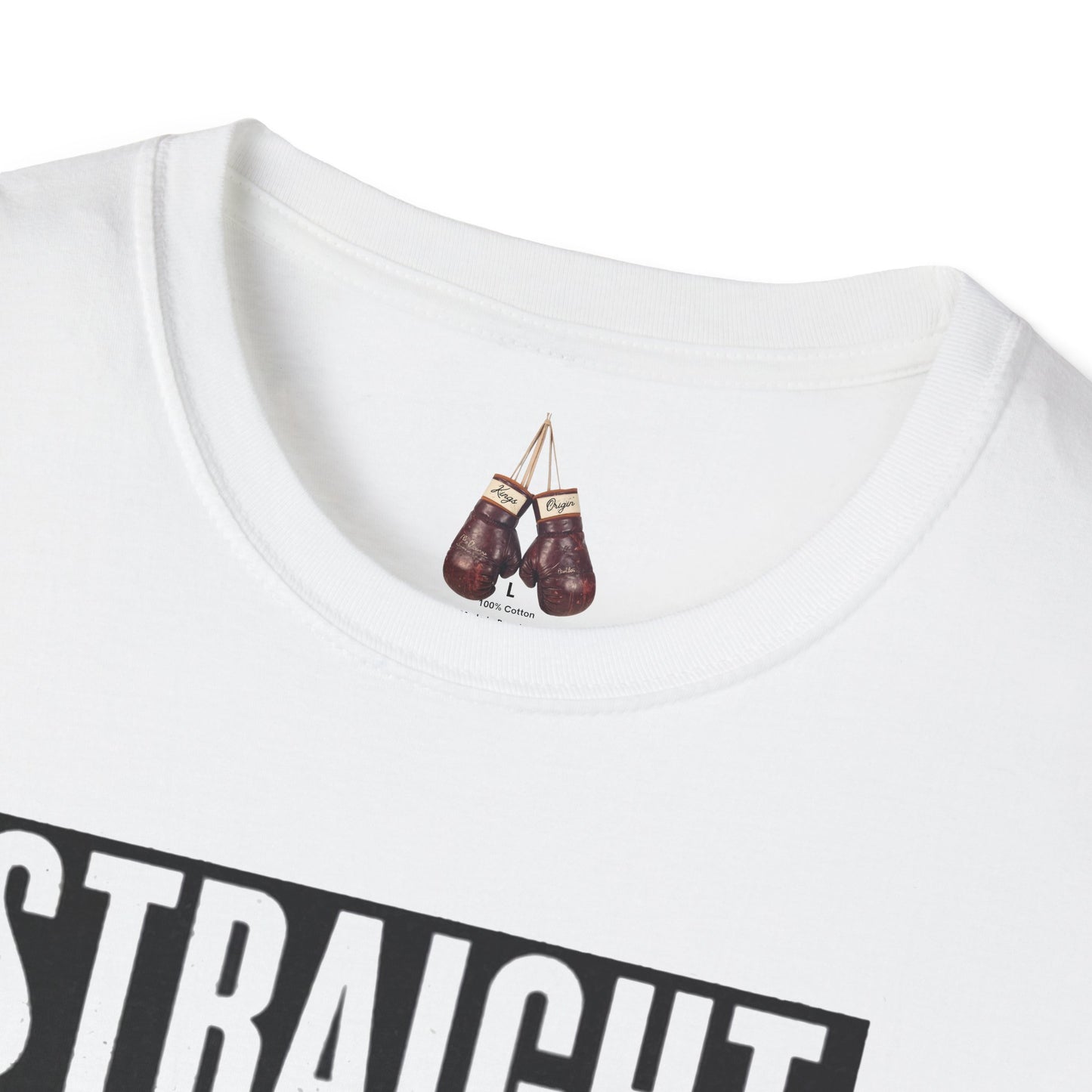 Straight Outta Stockton Unisex Softstyle T-Shirt, Show your unwavering support for Nick Diaz with this premium quality shirt - Kings Origin Apparel