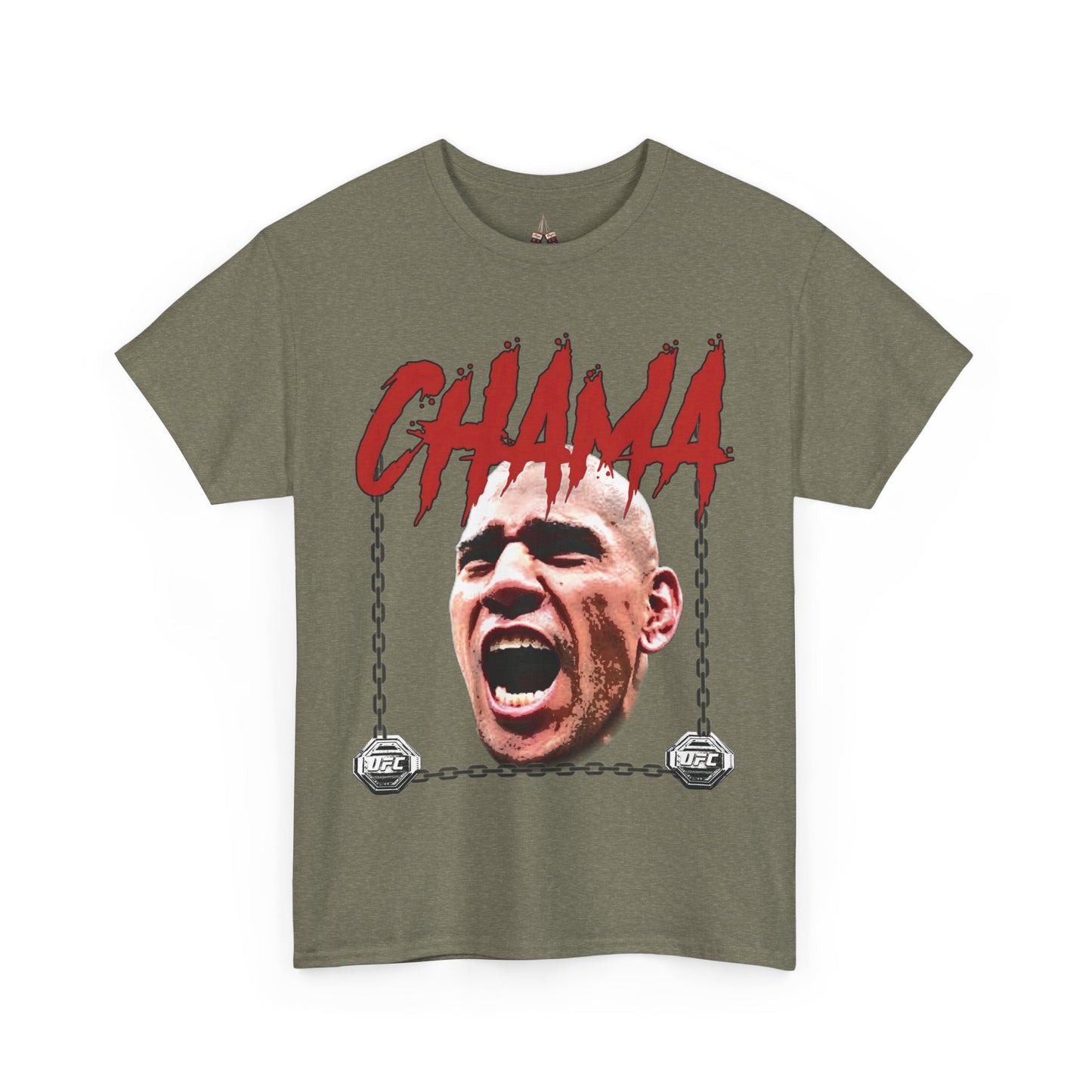 Alex Pereira "CHAMA" Heavyweight Cotton Shirt! - Kings Origin Apparel